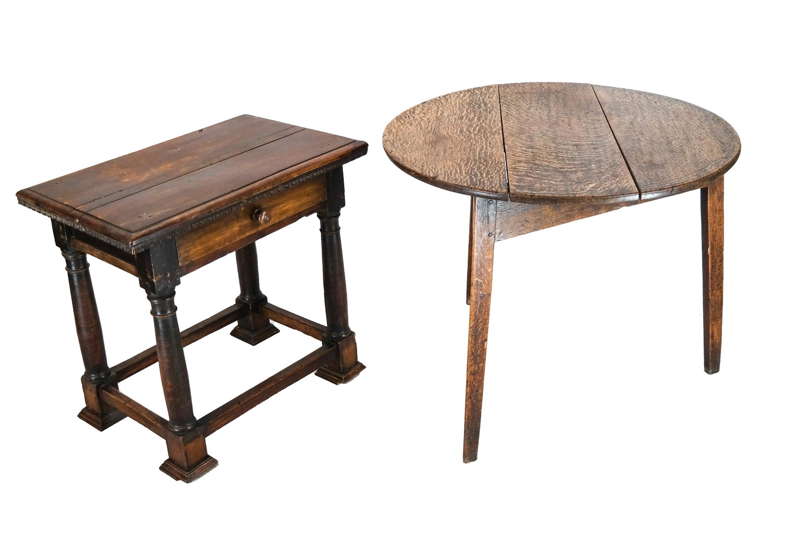 Walnut Table and Oak Table (1 of 11)