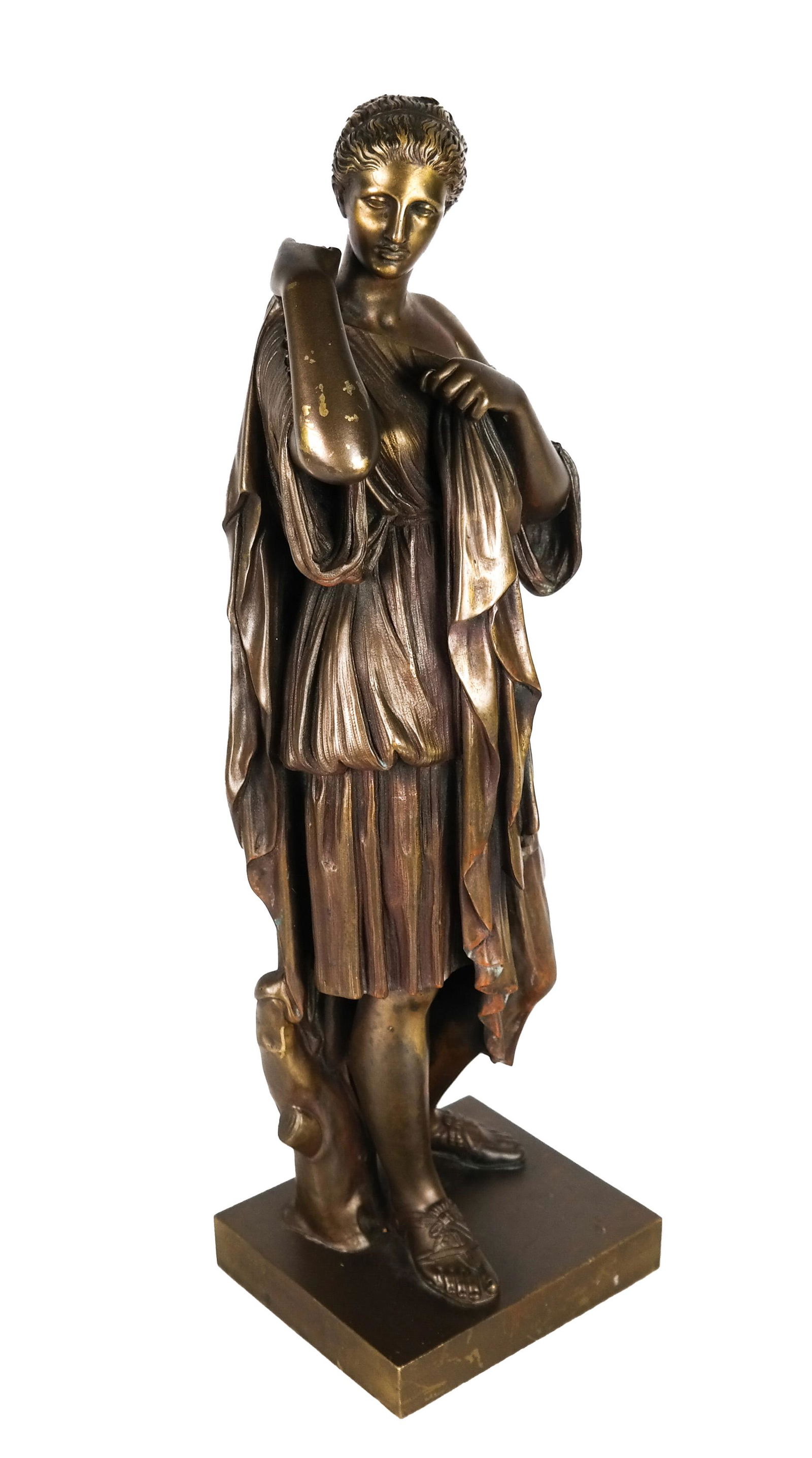 Bronze Sculpture of Classical Female Figure (1 of 7)