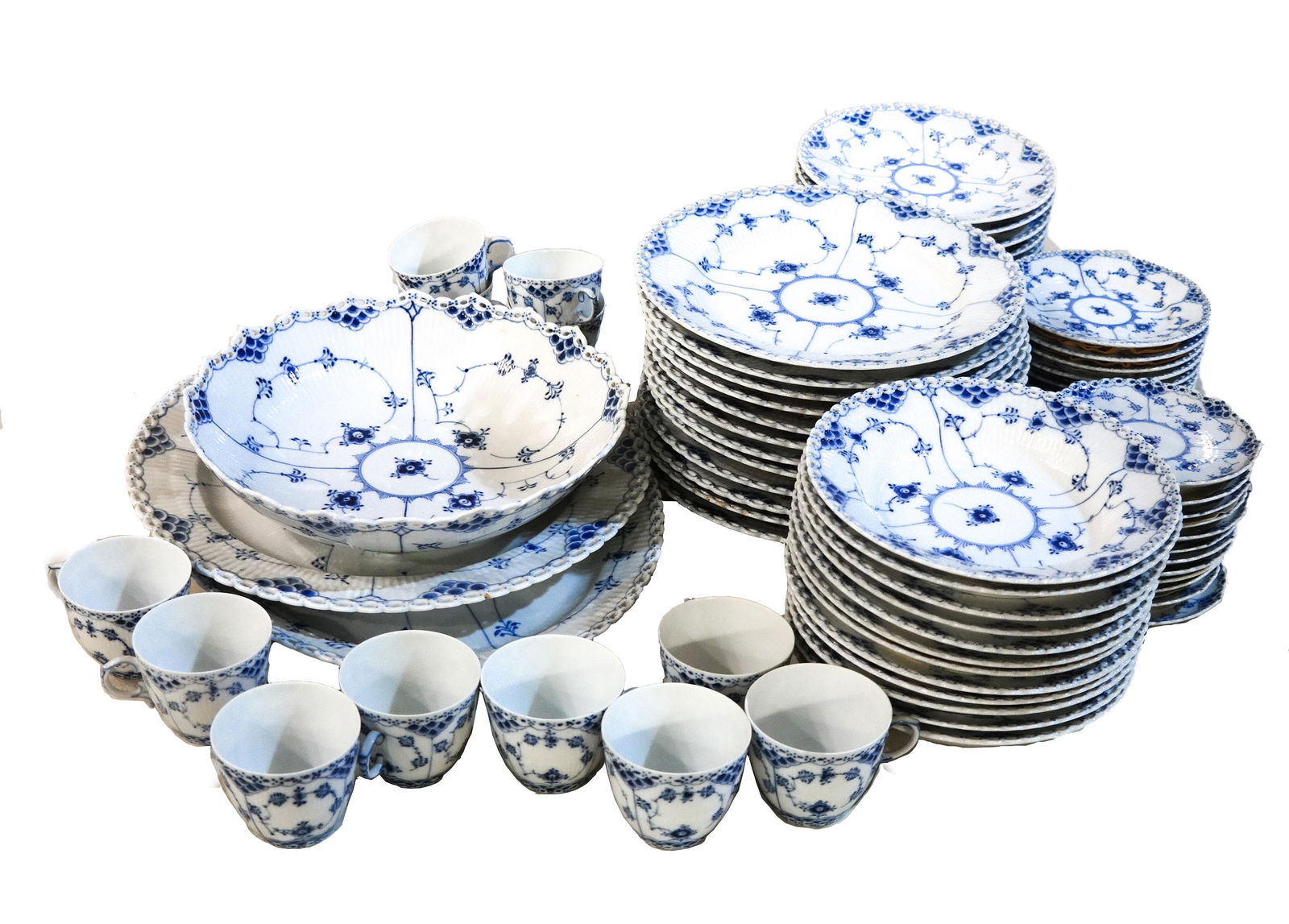 Royal Copenhagen Blue Fluted Full Lace Dinnerware (1 of 7)