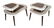 1960s-70s Living Room Set Boomerang Tables - 4