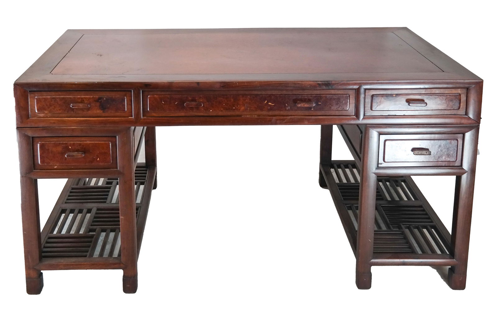 Asian-Style 1950s Partner Desk (1 of 9)