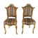 Pair Diminutive 19th C. Slipper Chairs