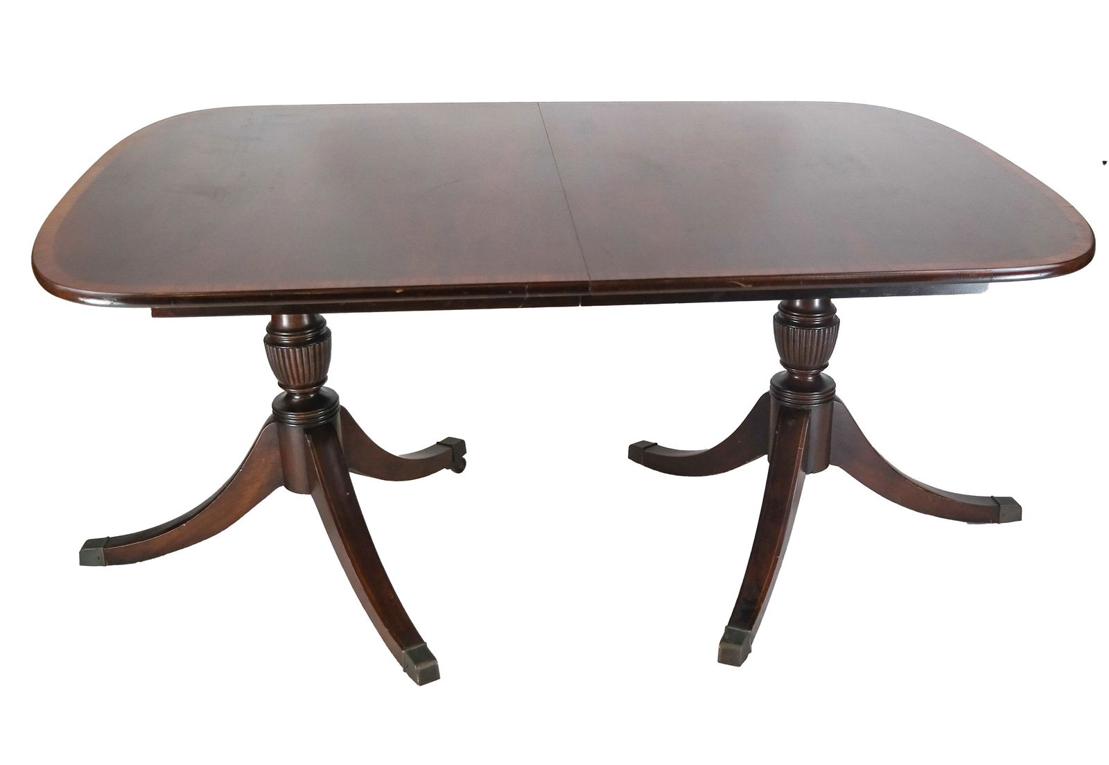 Francher Banded Mahogany Table (1 of 10)