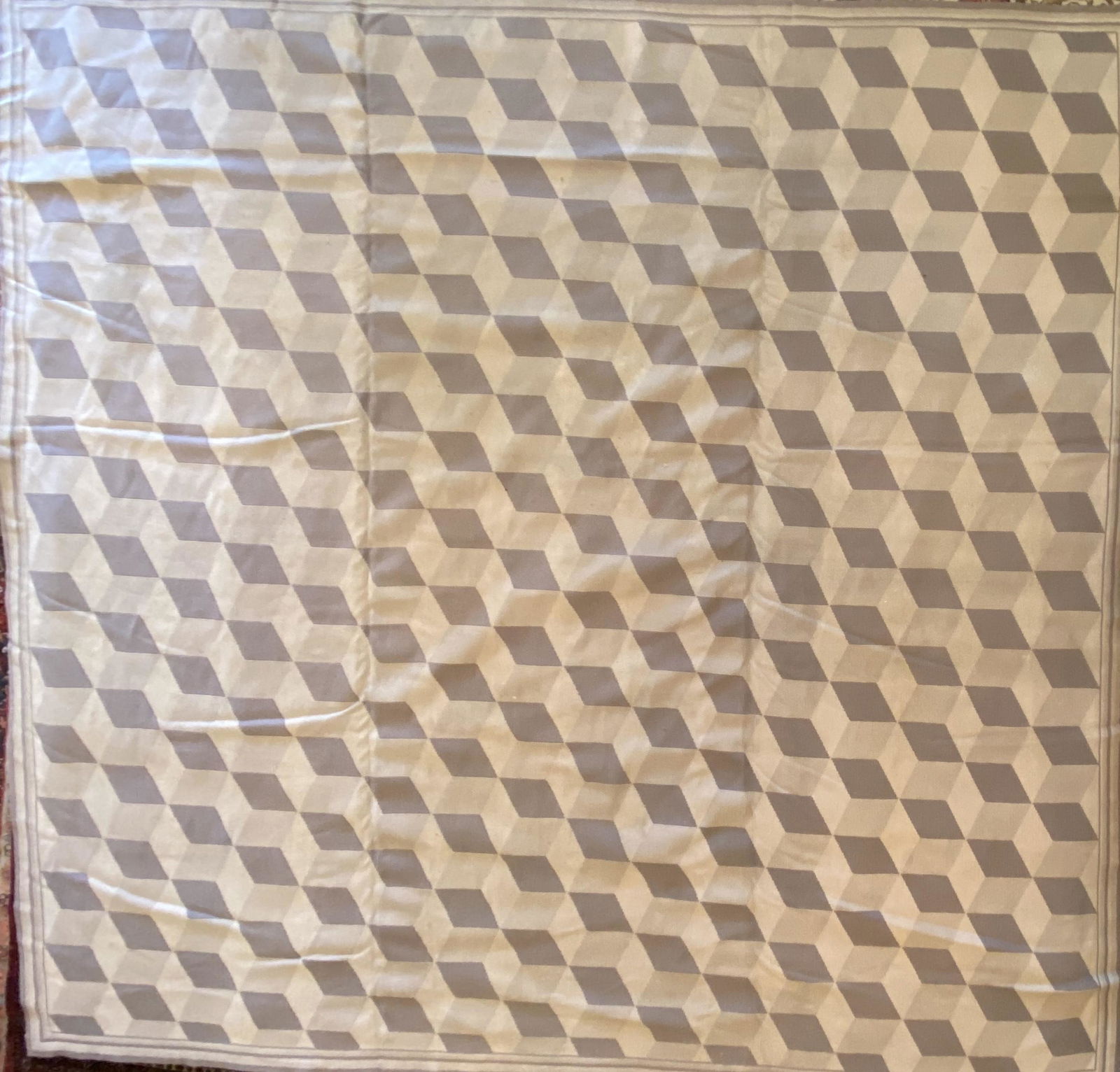 Handmade Portuguese Needlepoint Rug (1 of 2)