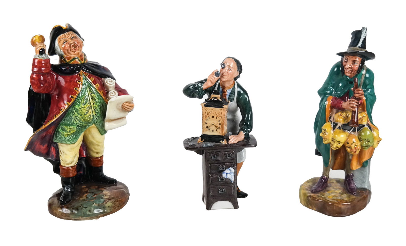 Three Royal Doulton Figures (1 of 9)