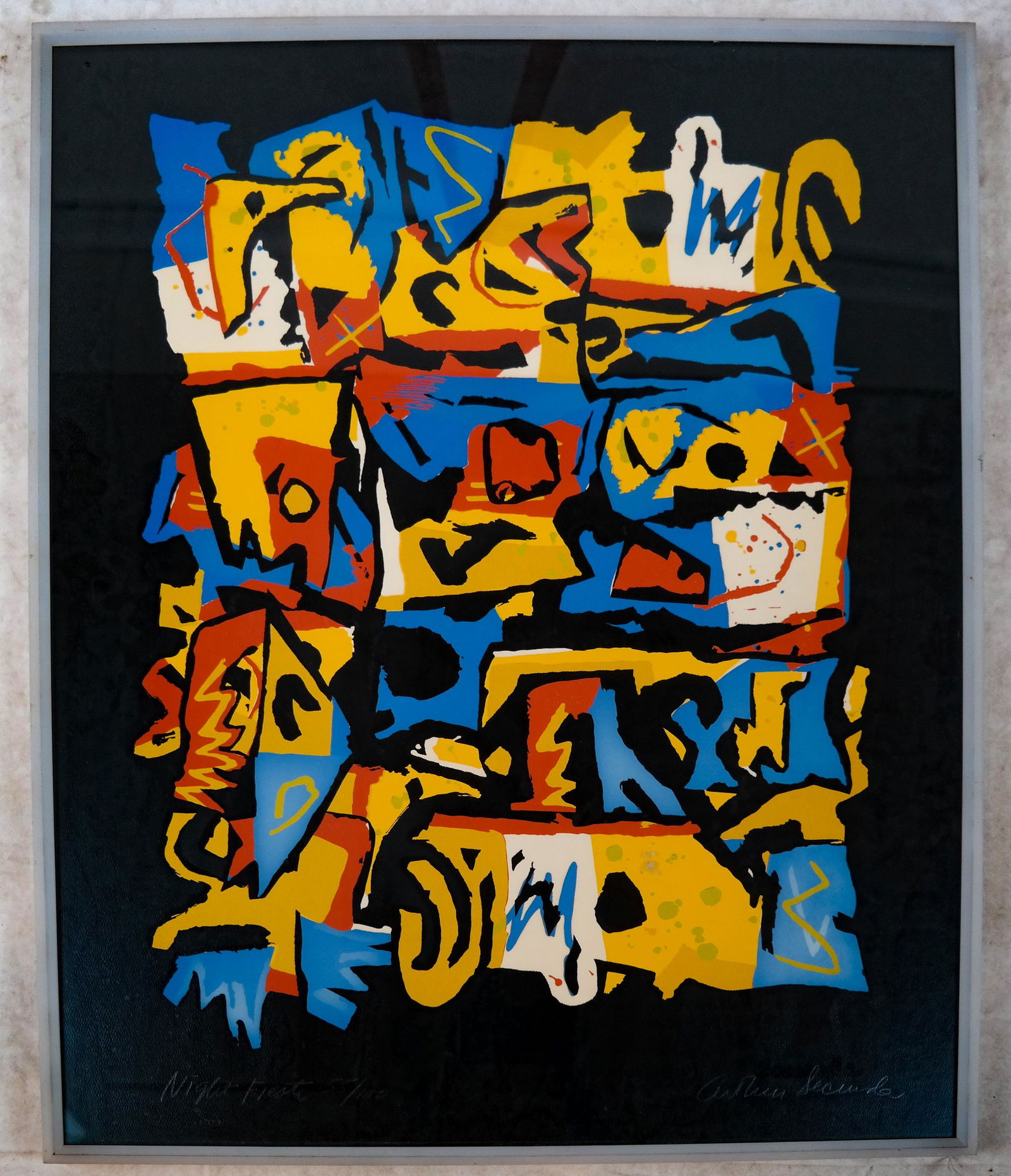 Arthur SECUNDA: "Night Fiesta", Ed. 55/100 - Litho (1 of 5)