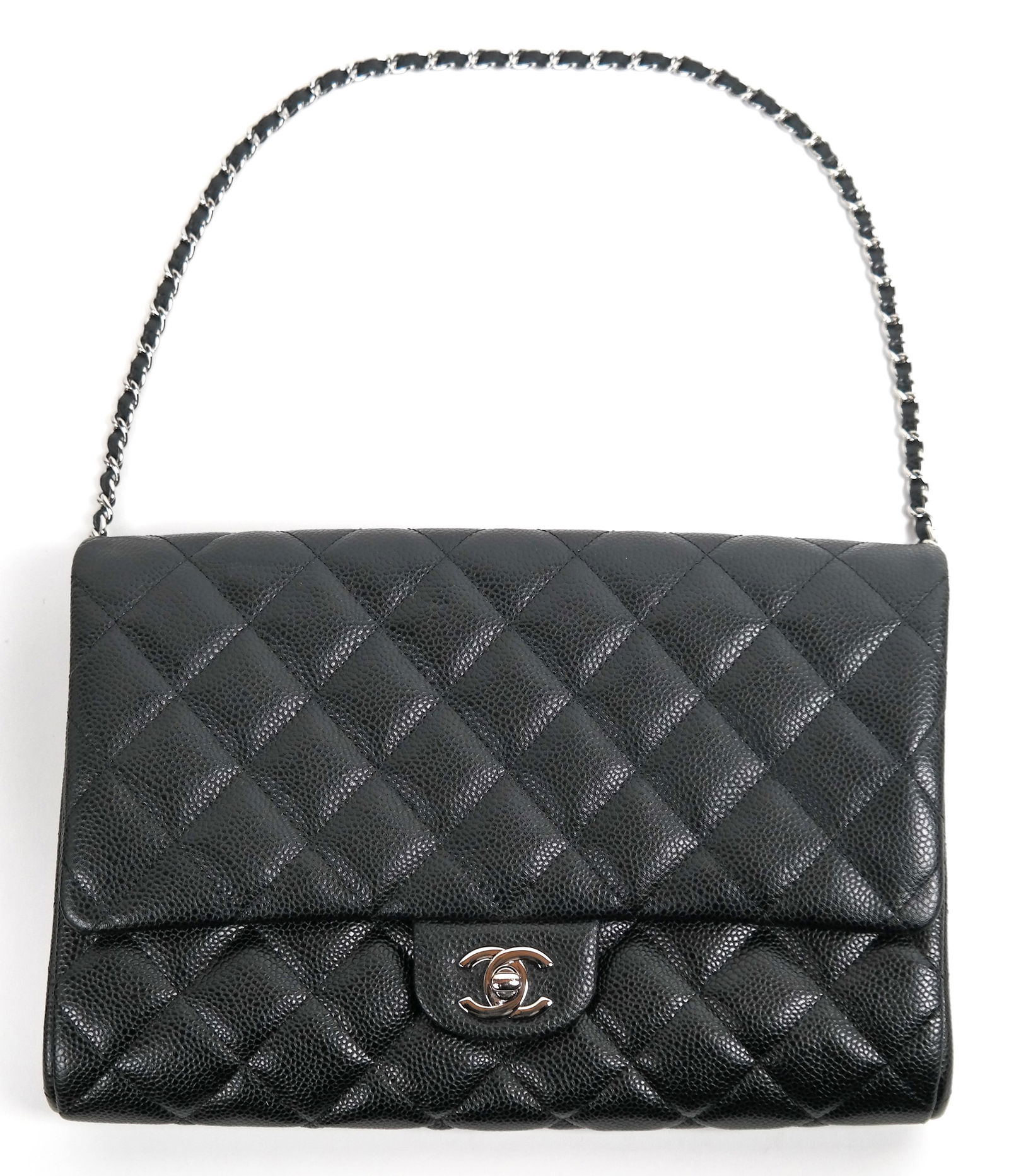 Chanel Classic Quilted Leather Handbag (1 of 11)