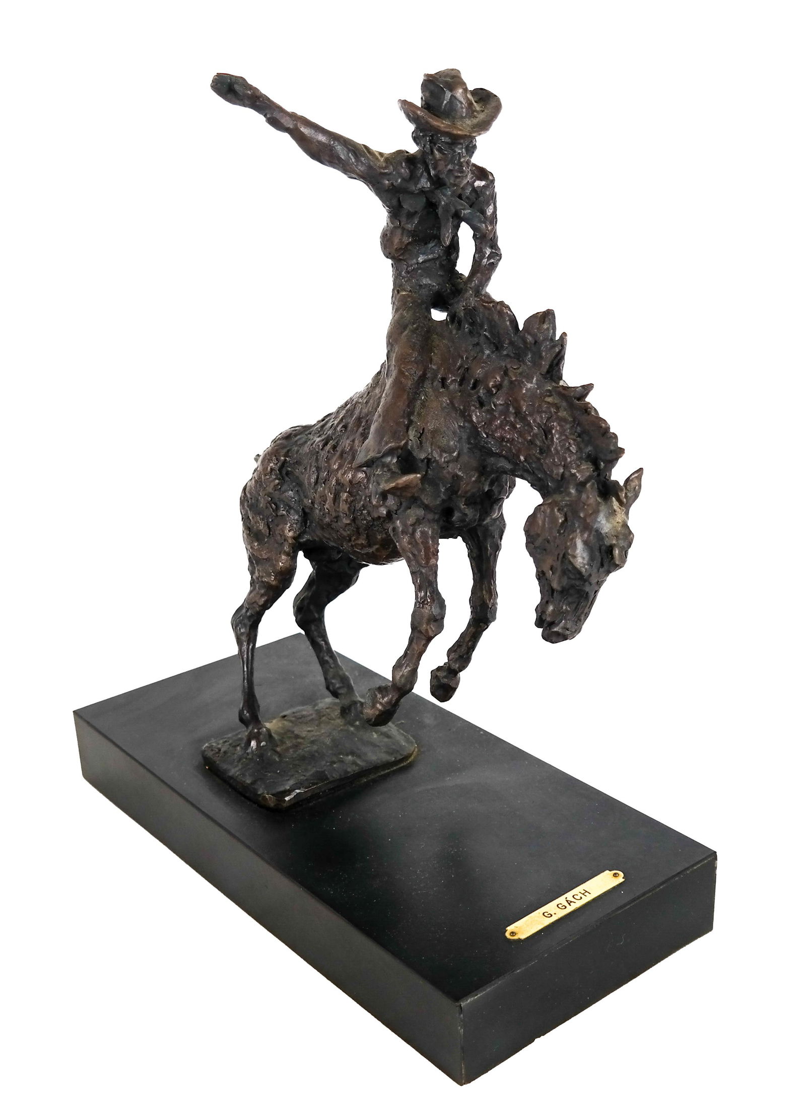 George GACH: "Bucking Bronco" - Bronze (1 of 9)