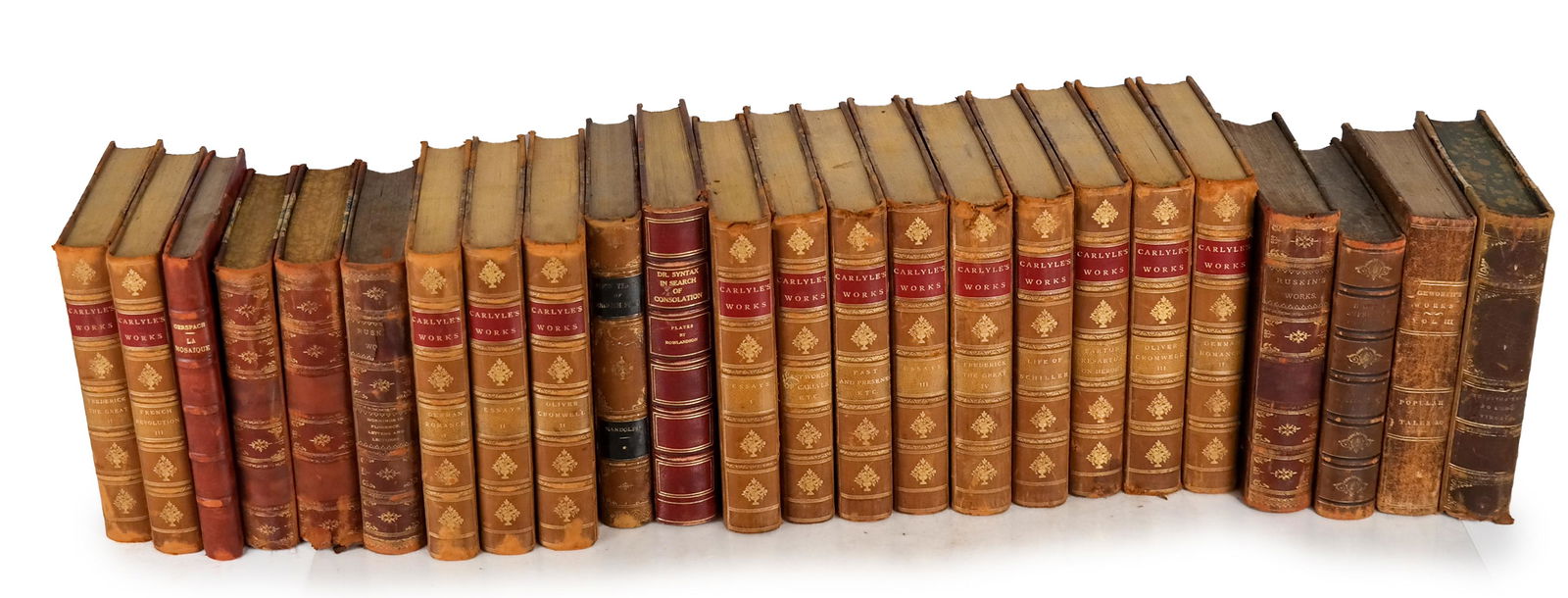 Approx. 40 Leather-Bound Books (1 of 8)