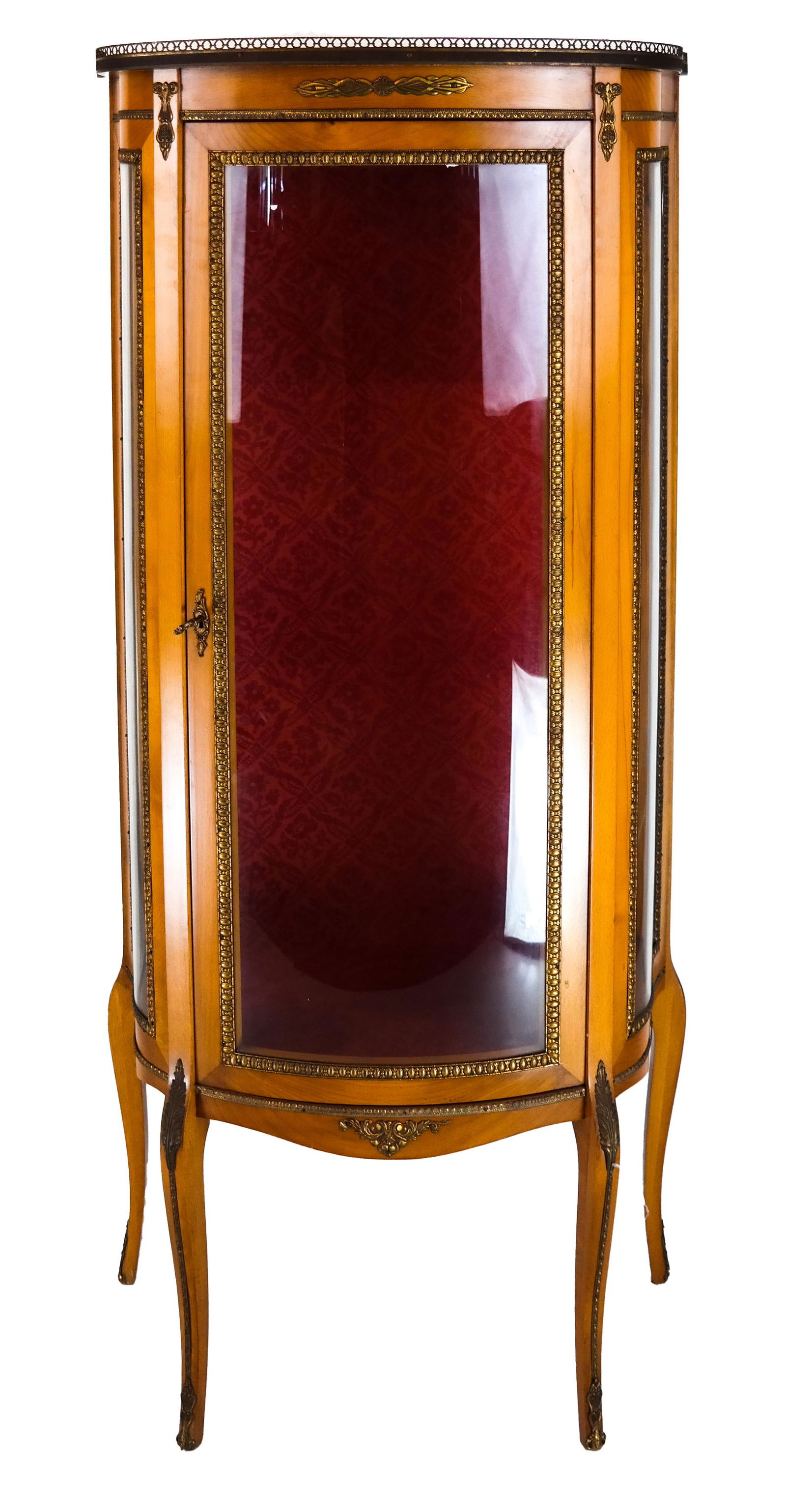 French Curio Display Cabinet (1 of 9)