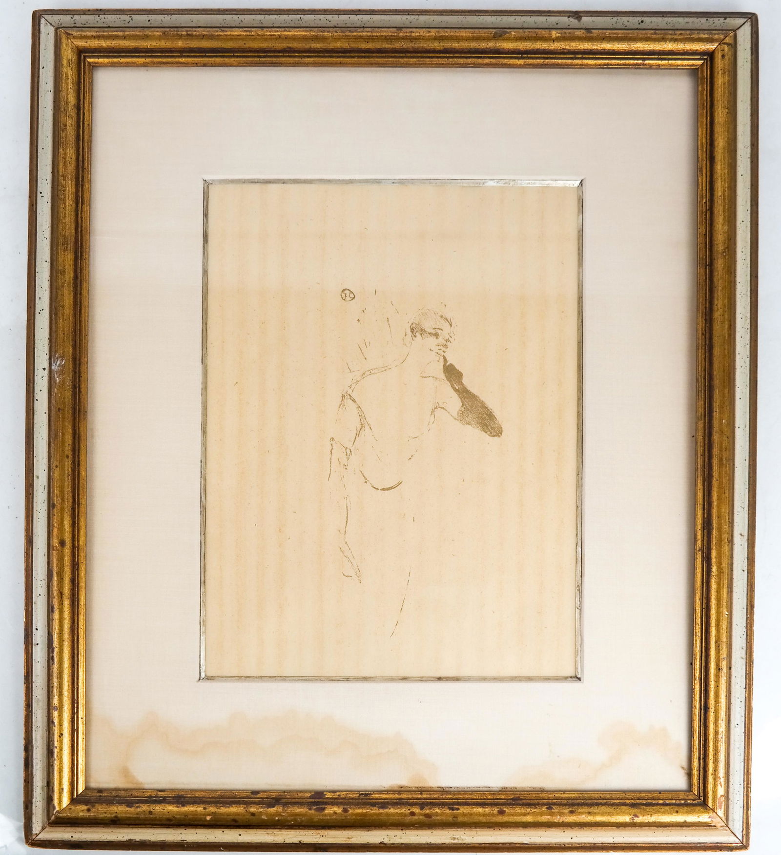 H. TOULOUSE-LAUTREC - "Study..." Lithograph (1 of 3)