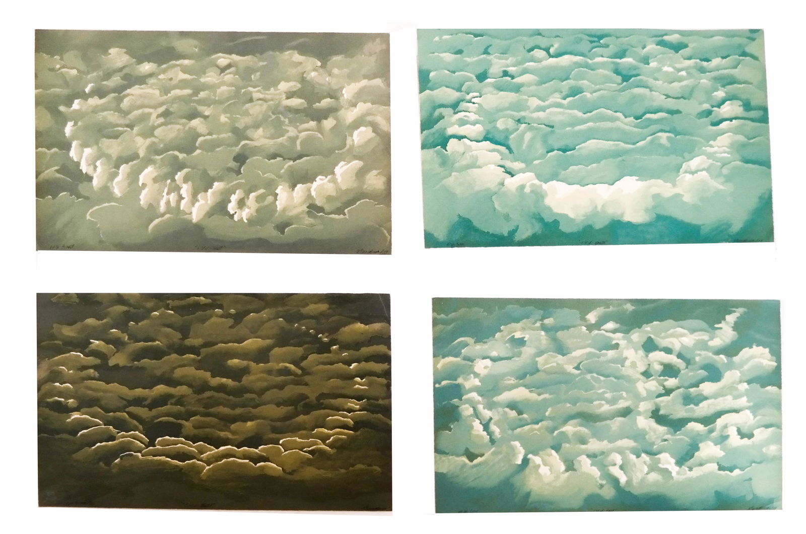 Karen GUNDERSON: Four Watercolor Studies (1 of 10)