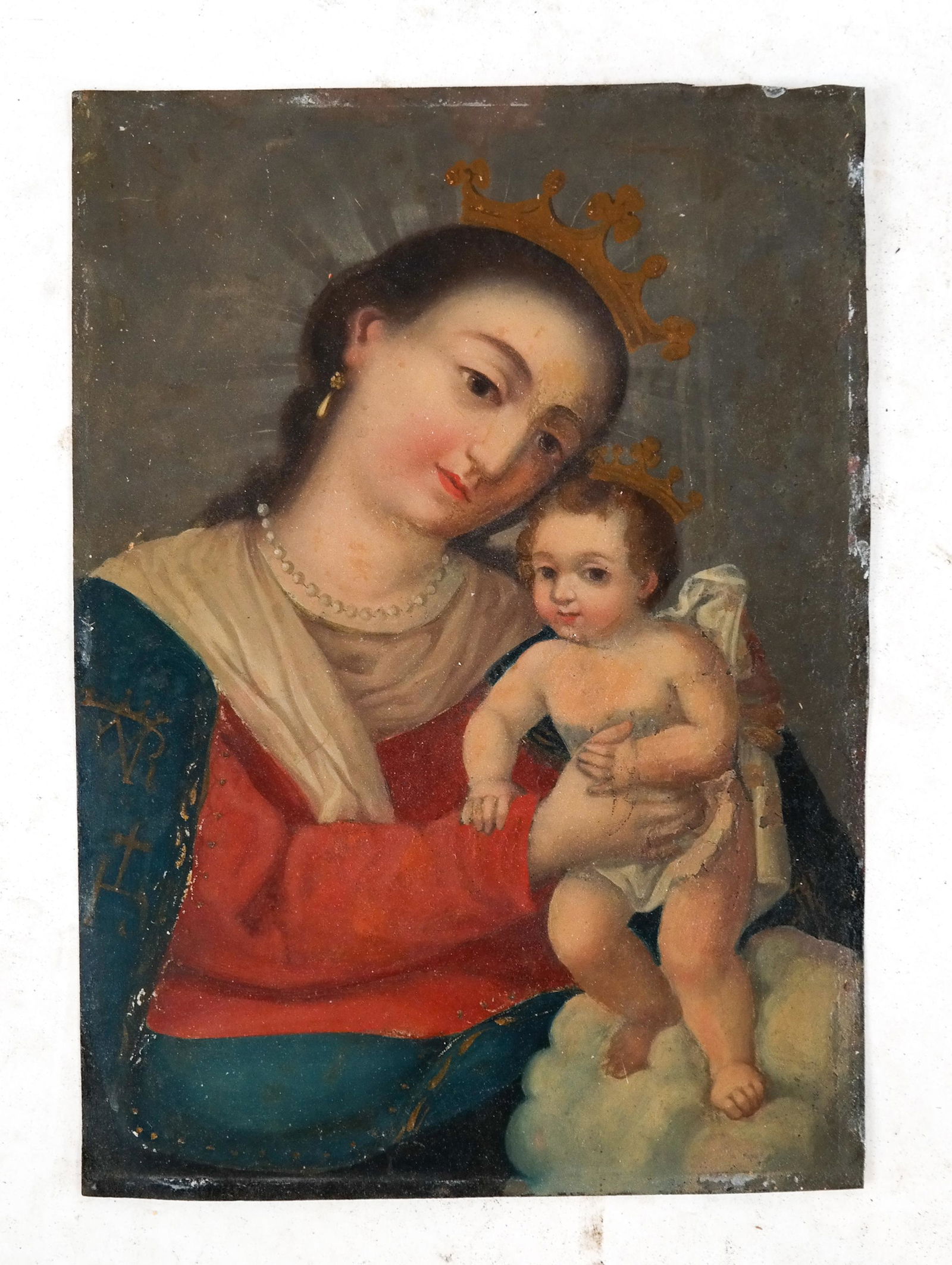 RETABLO ART: Madonna and Child (1 of 3)