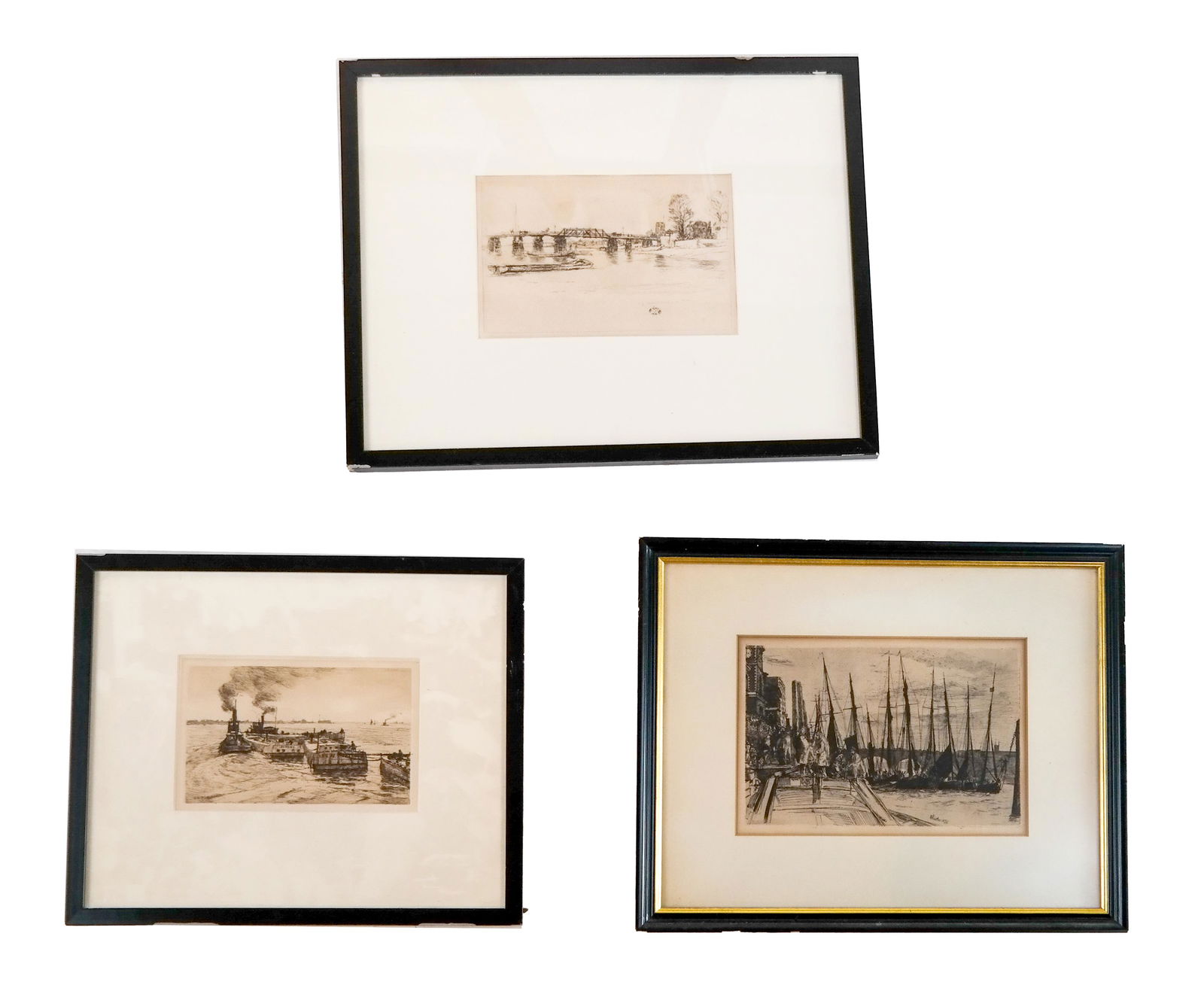 Three 19th C. Engravings (1 of 8)