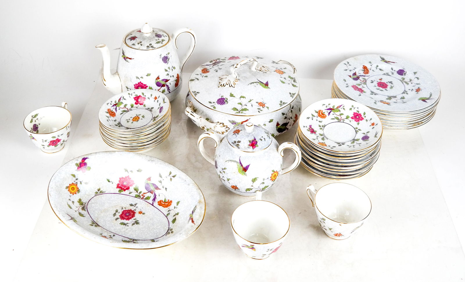 Crown Staffordshire Coffee Service and Others (1 of 16)