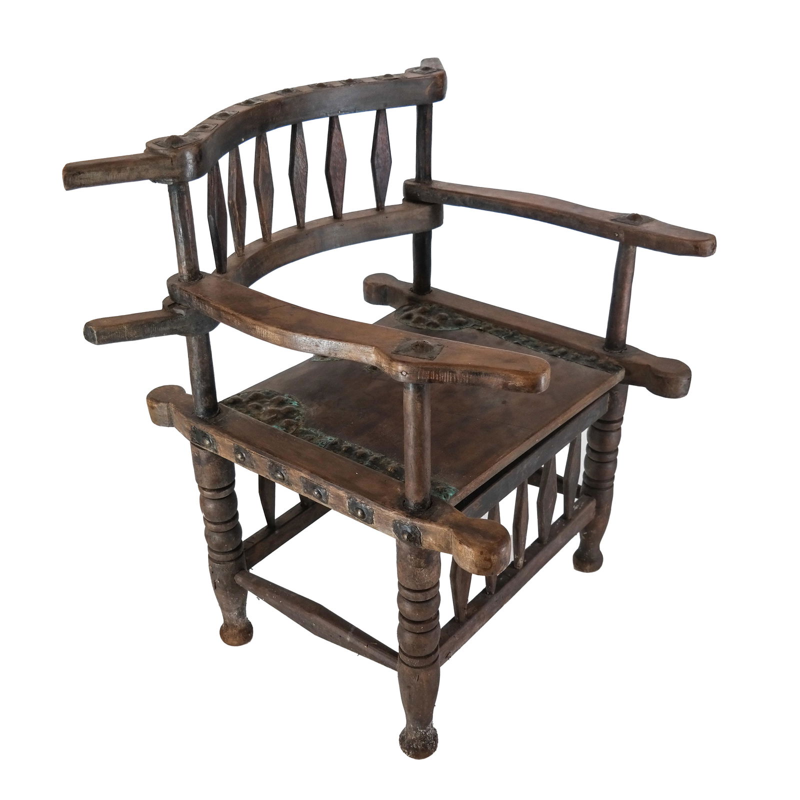 Primitive Style Arm Chair (1 of 8)