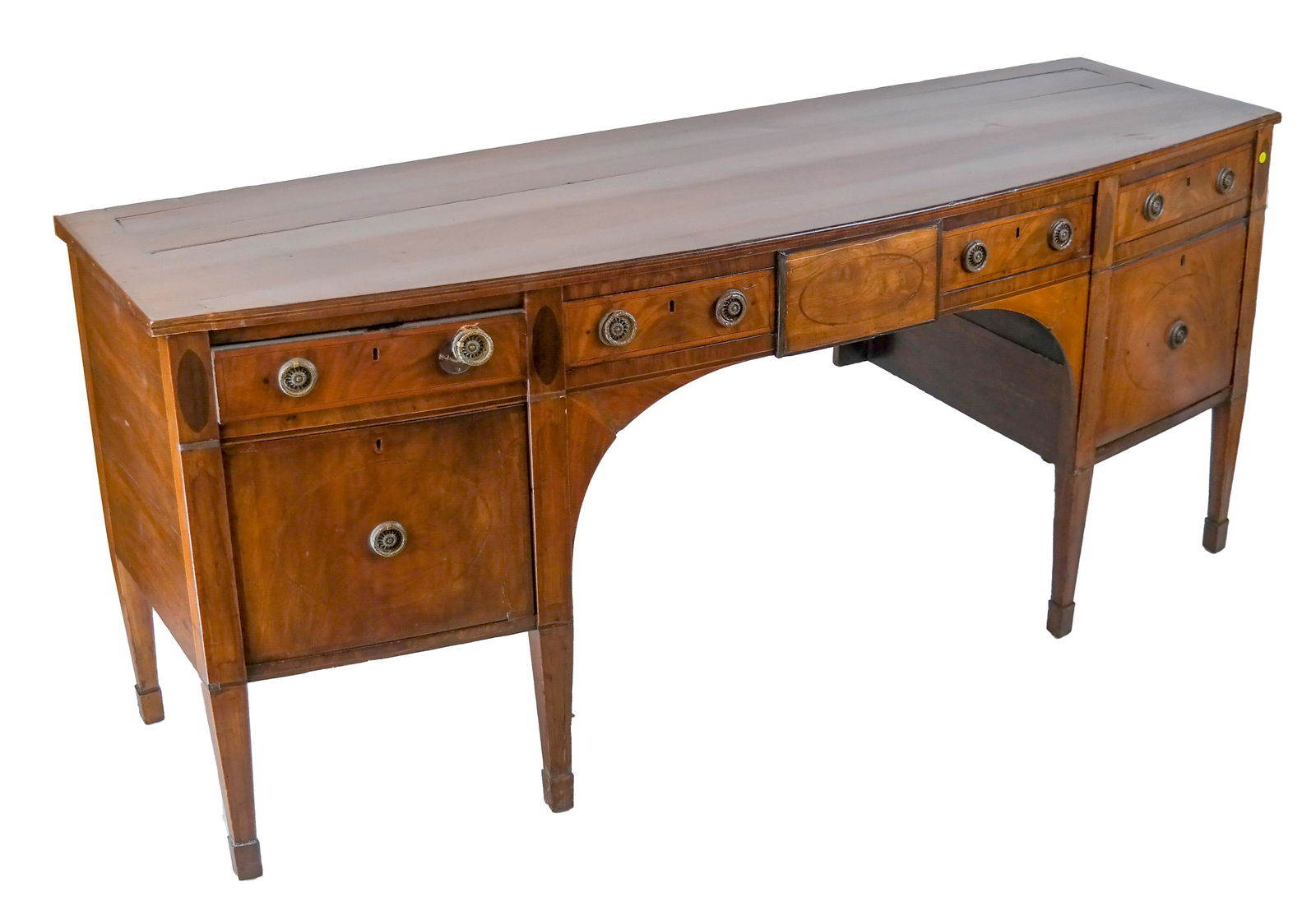 George III Period Mahogany Sideboard (1 of 8)