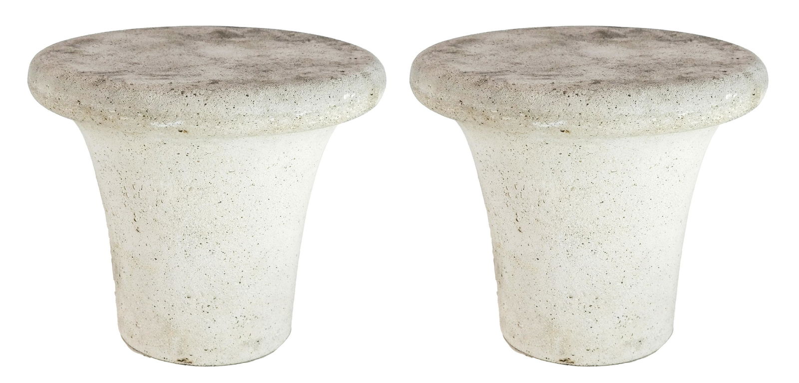 Pair Resin Garden Pedestals (1 of 5)