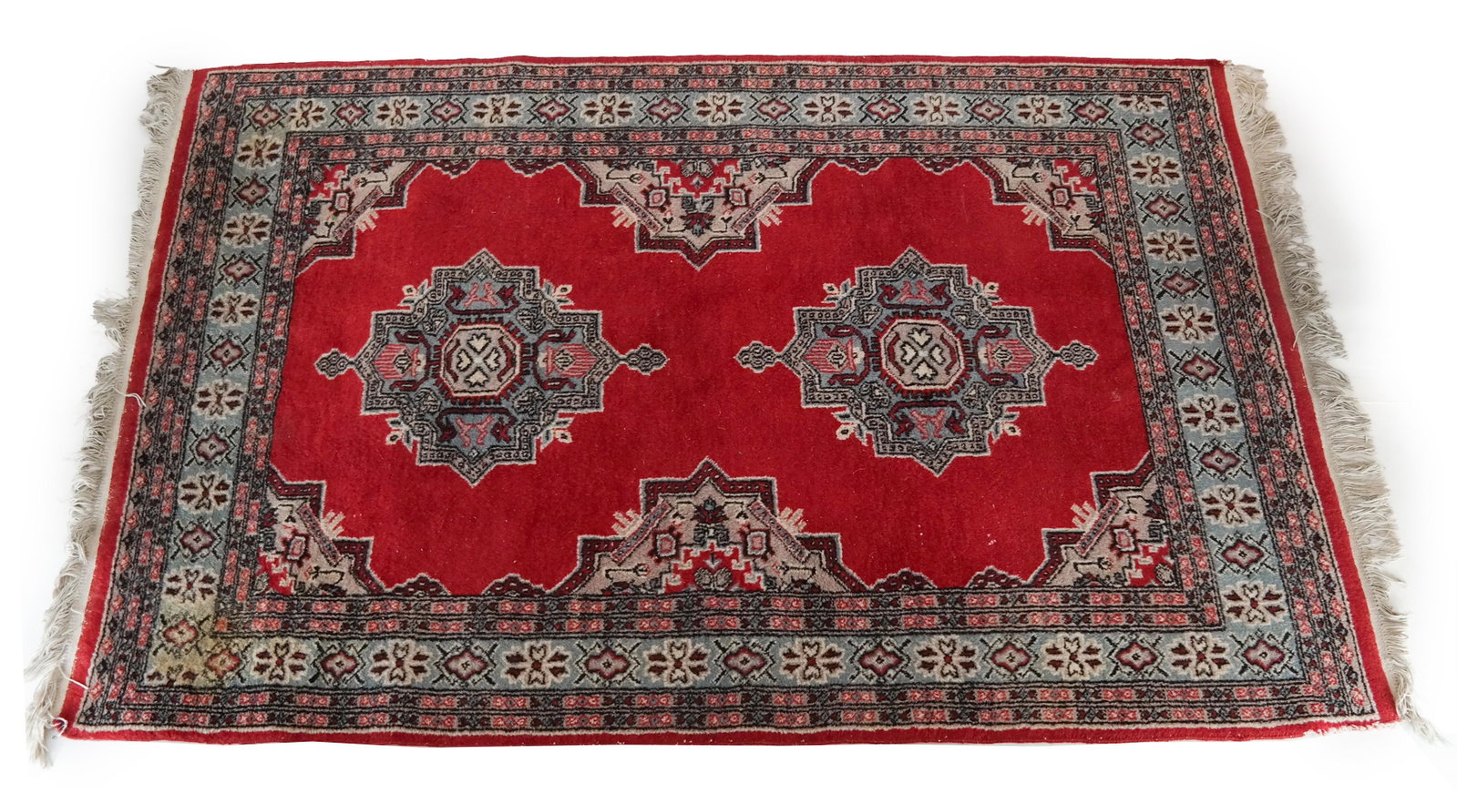 Persian-Style Area Rug: Persian-style area rug. [72 x 50 inches].