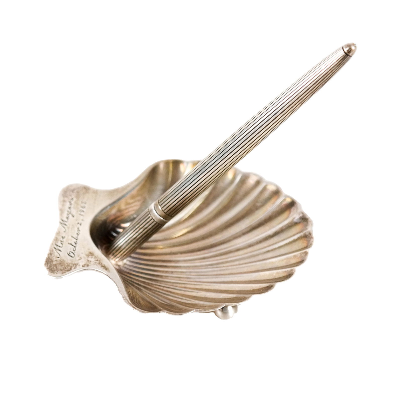 Tiffany & Co. Makers Sterling Pen Holder & Pen (1 of 7)