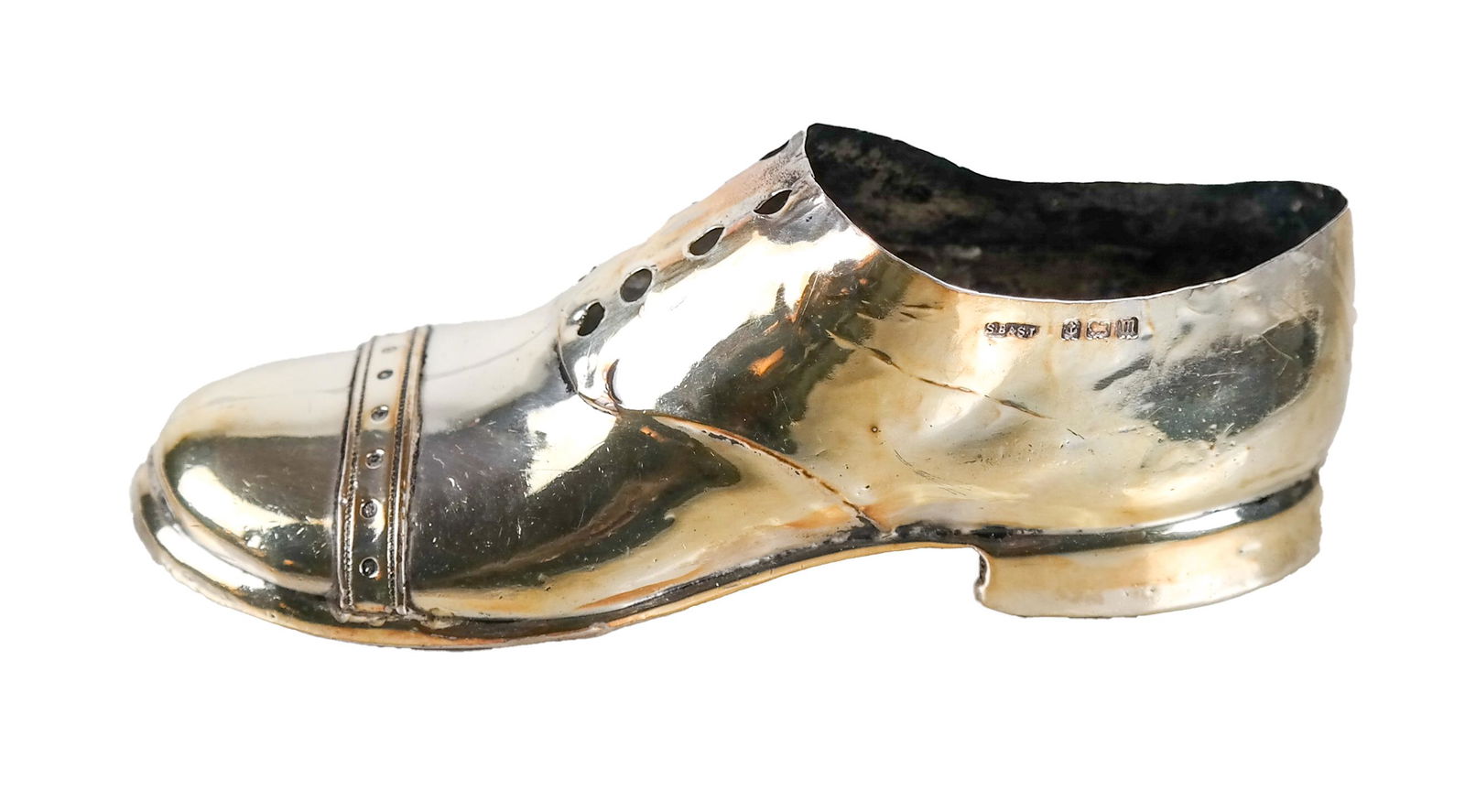 Sterling Silver-Clad Child's Shoe Form (1 of 7)