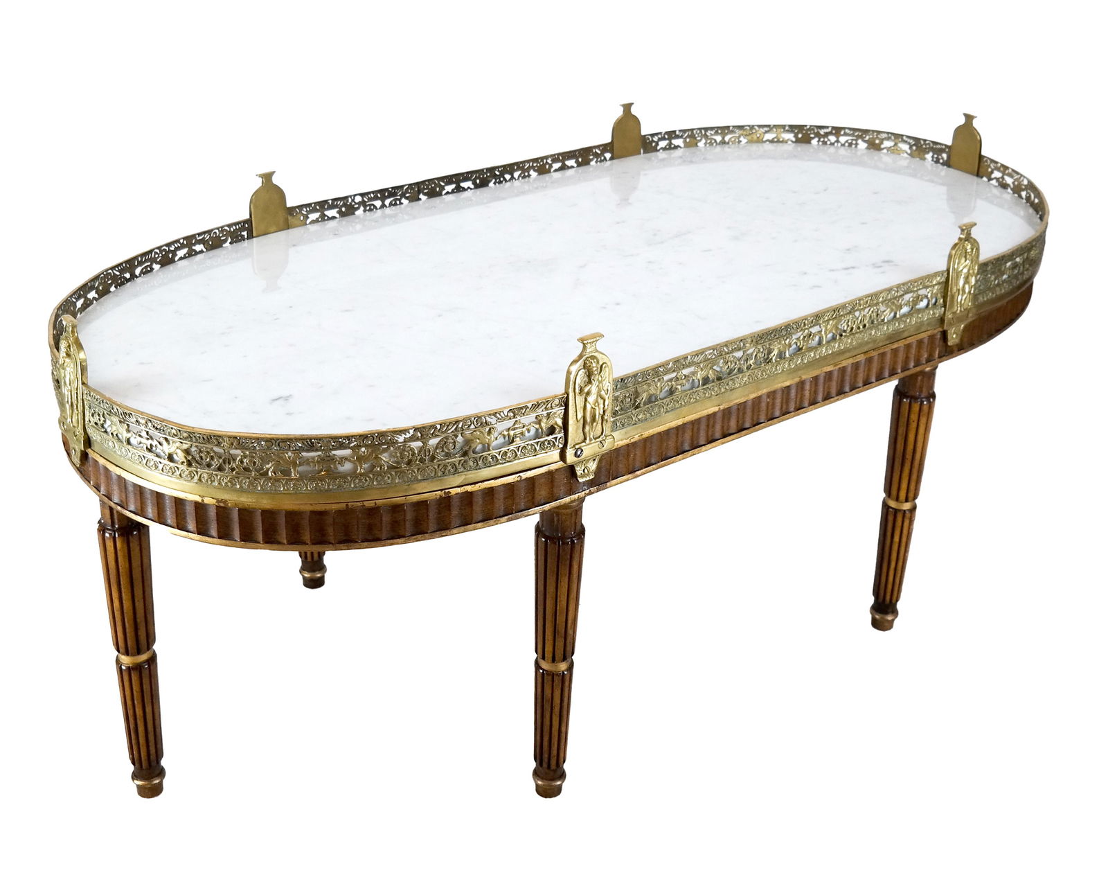 Louis XV-Style Gilt Bronze Plateau Table (1 of 6)