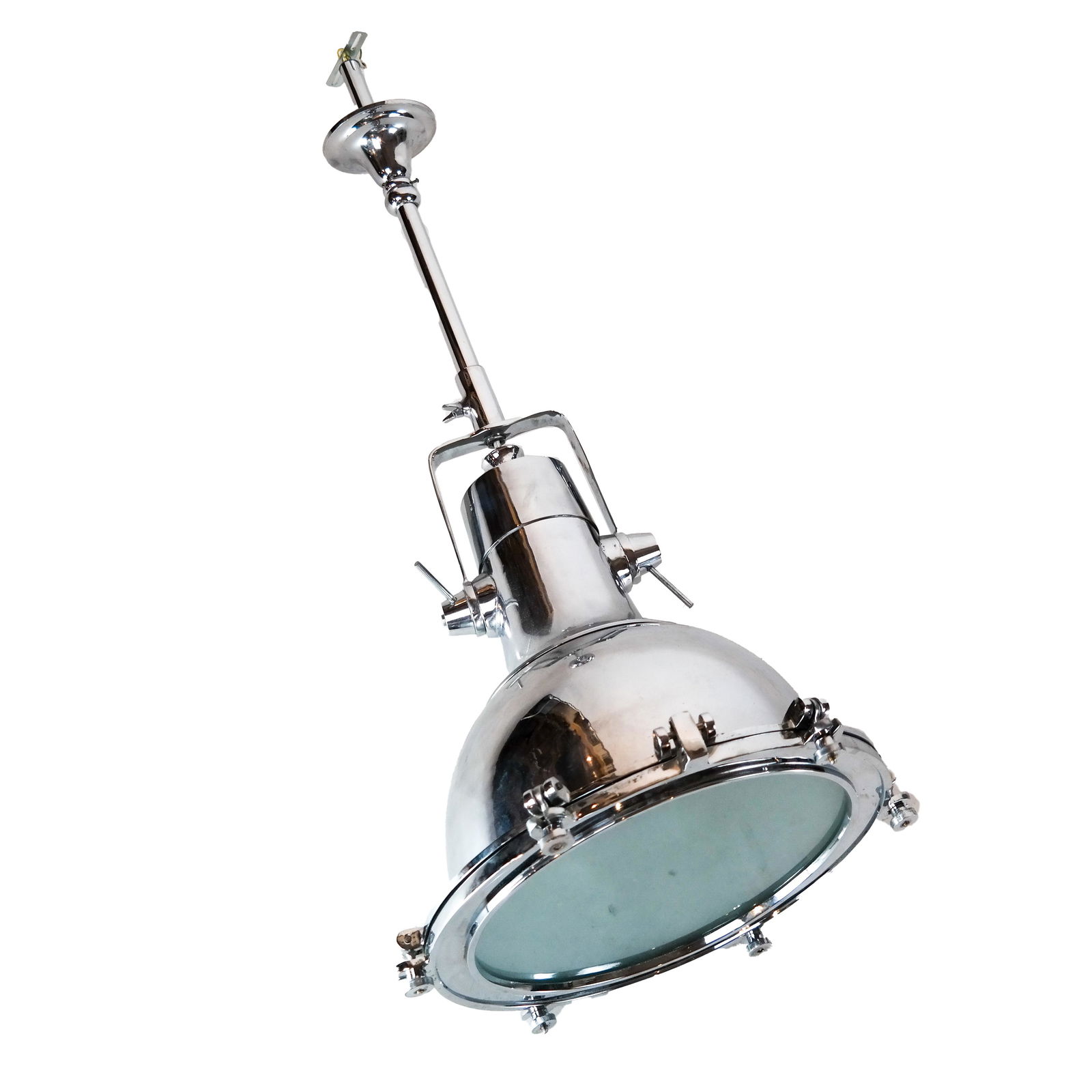 Modern Steel Pendant Fixture by Nautical Senses (1 of 6)