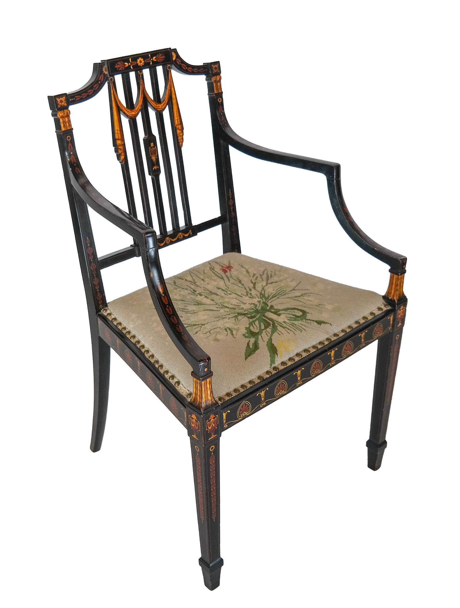 Adam-Style Arm Chair (1 of 6)