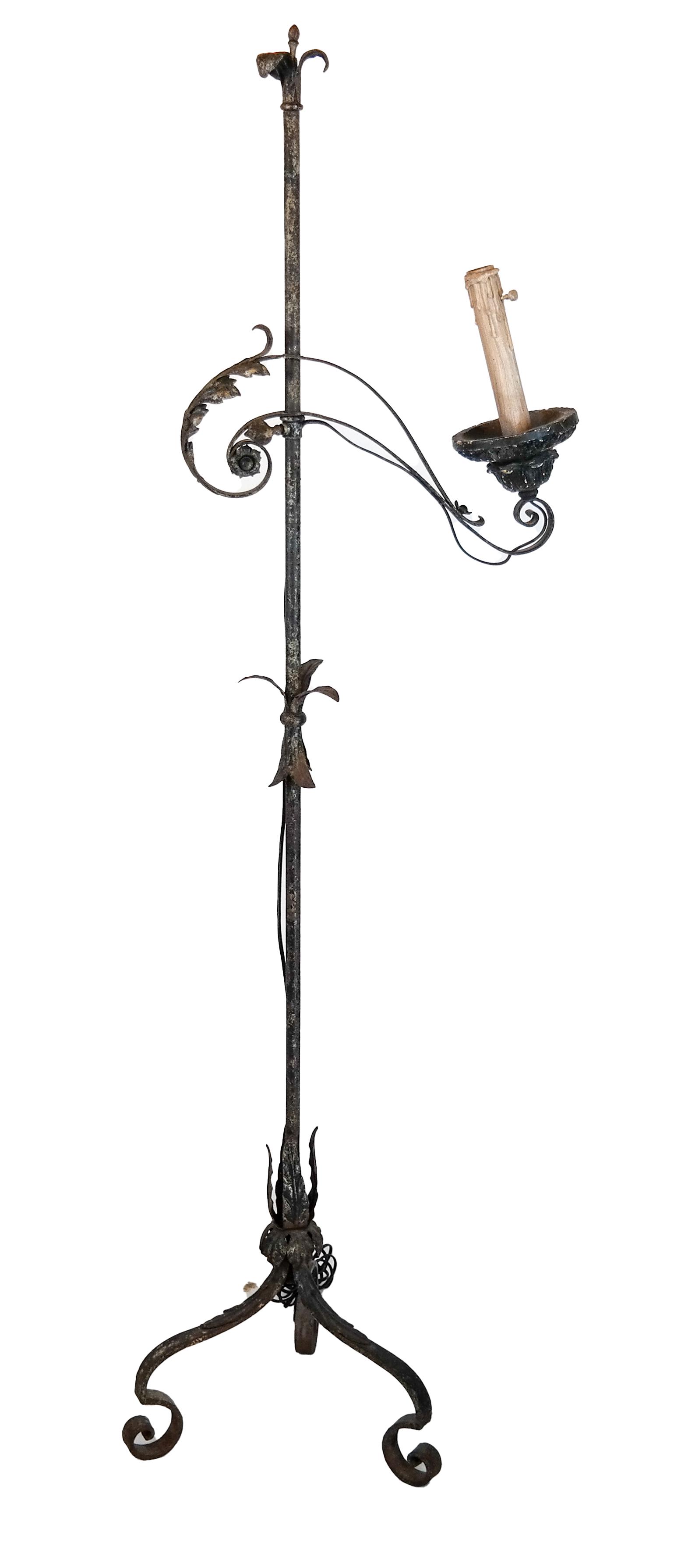 Victorian Iron Floor Lamp (1 of 10)