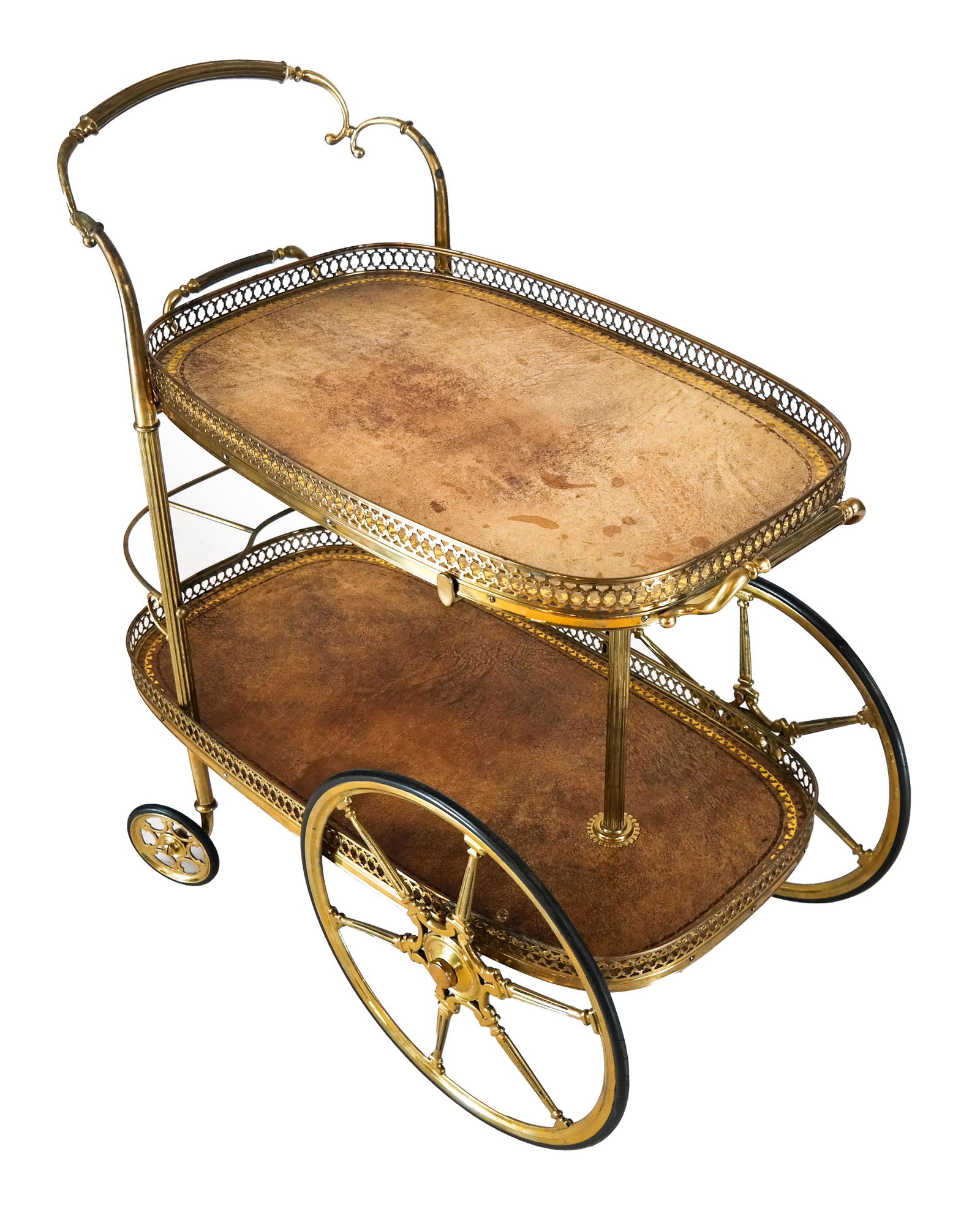 Brass Tea Cart (1 of 8)