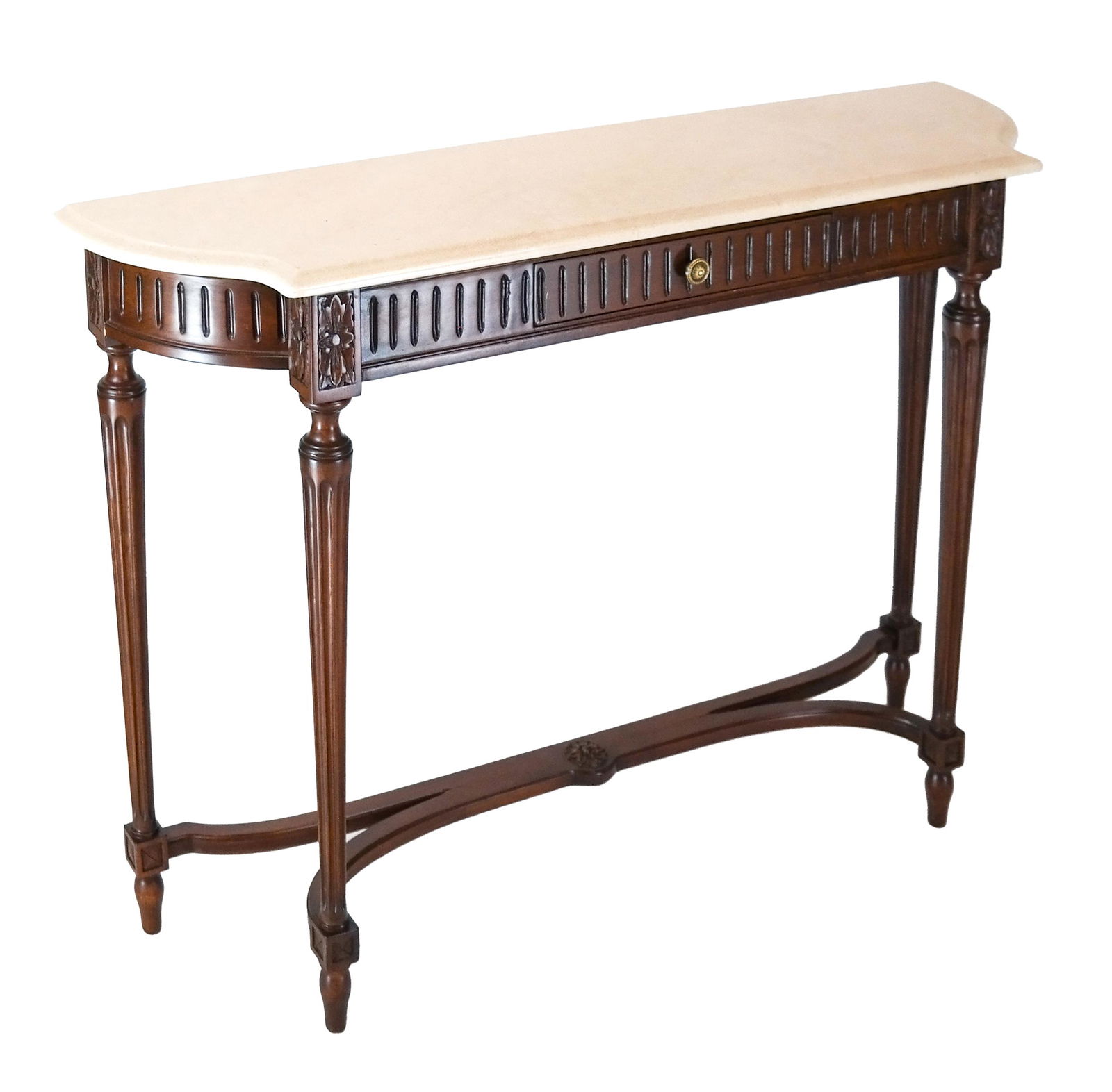 Marble Top Console Table (1 of 6)