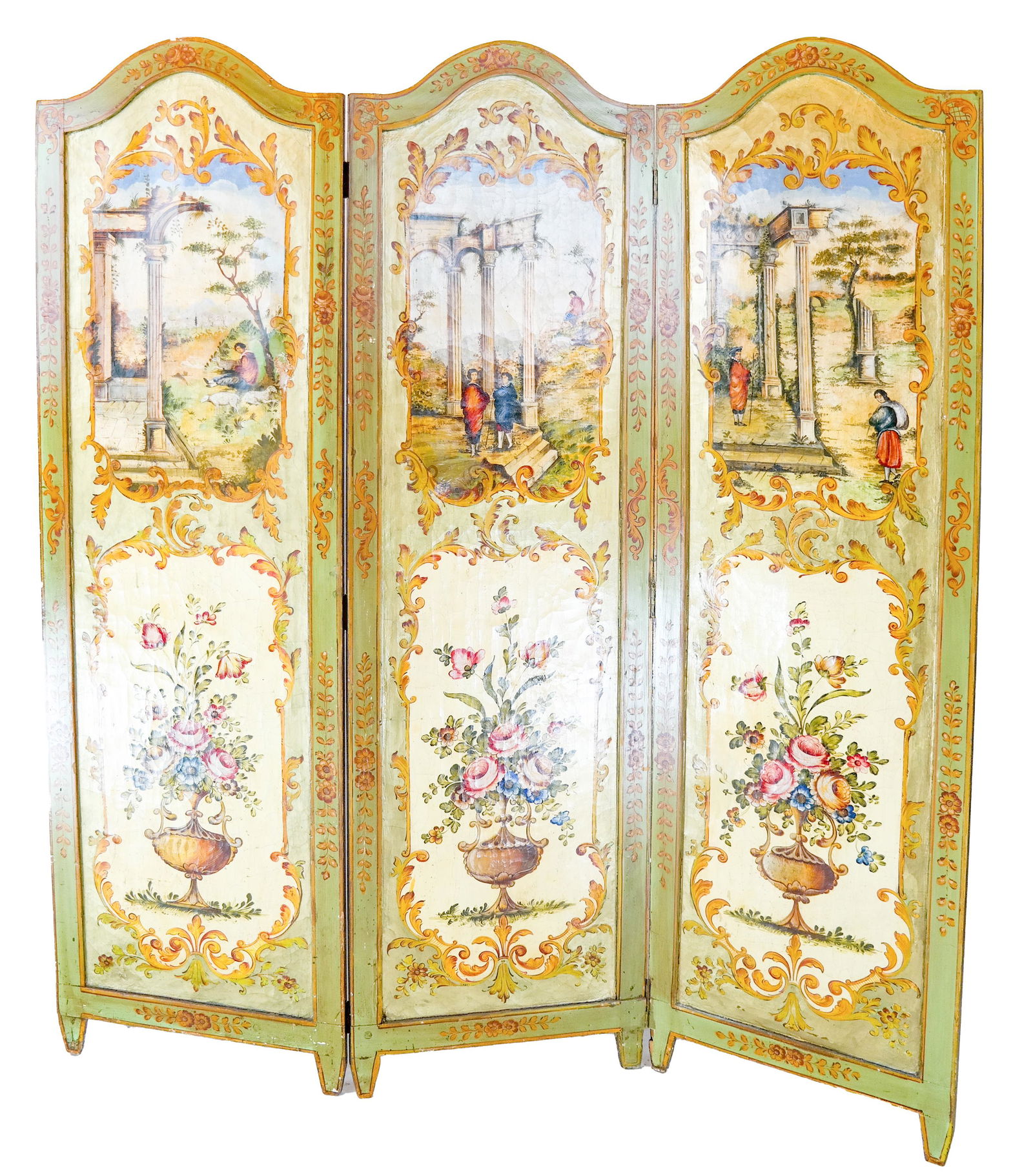 Three-Fold Venetian Floor Screen (1 of 6)