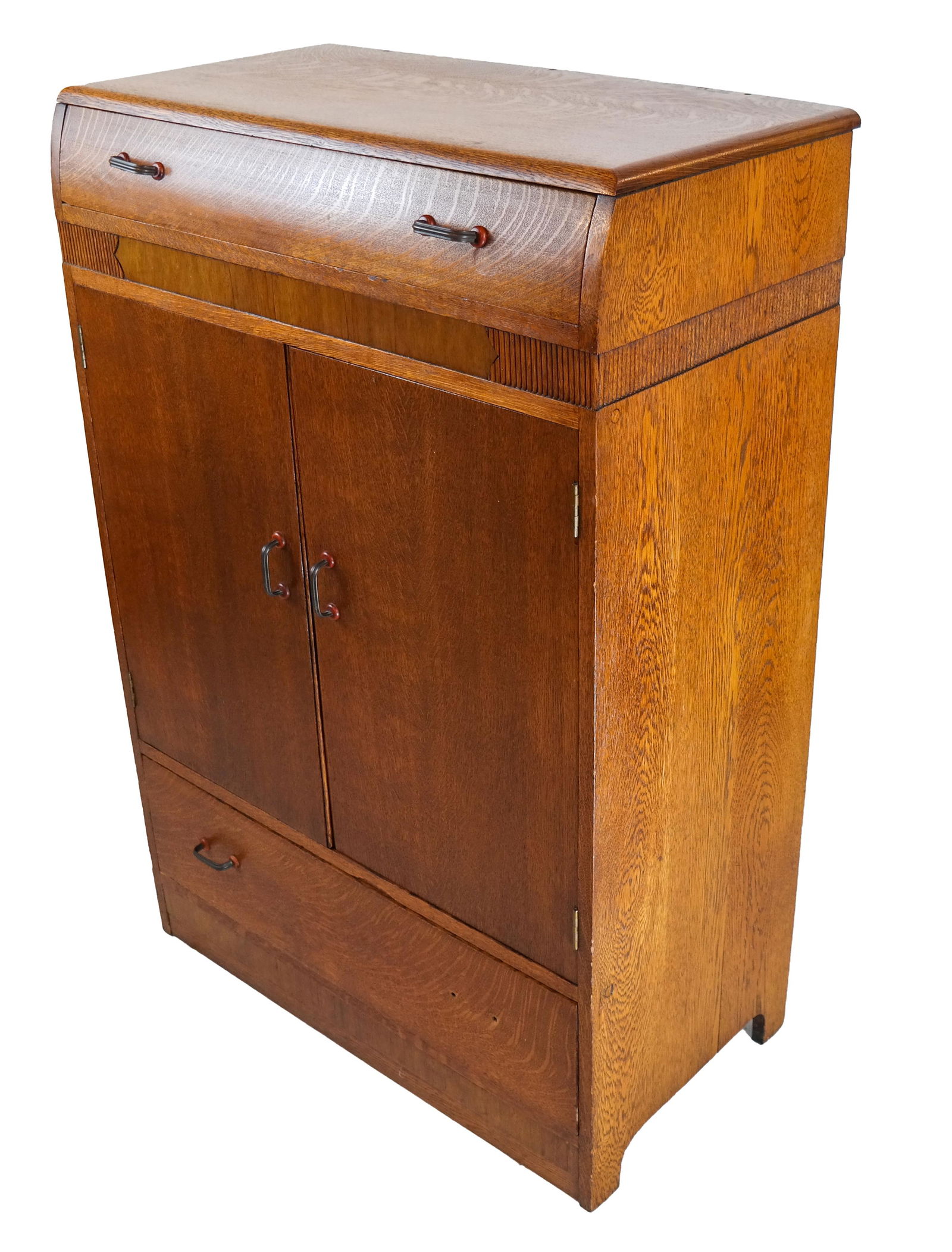 Mid-20th C. Oak Belgian Chest (1 of 6)