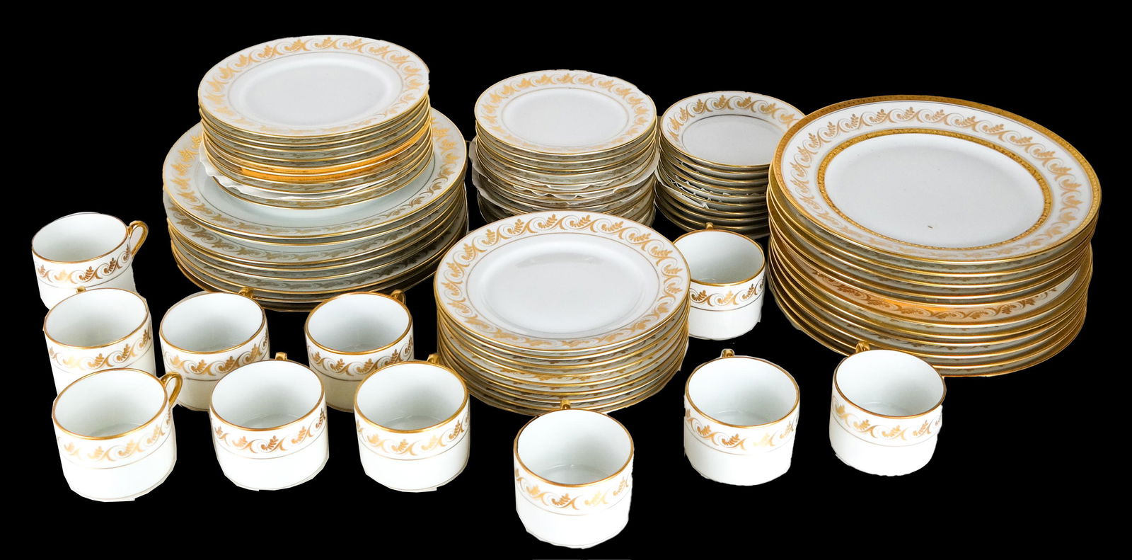 Richard Ginori Porcelain Dinnerware - 74 Pcs (1 of 8)