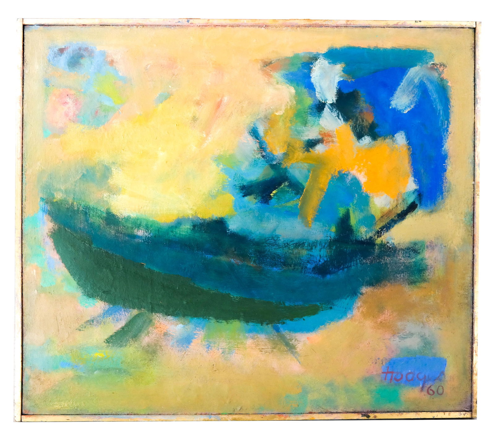 Alice HODGES: Abstract - Oil on Canvas (1 of 10)