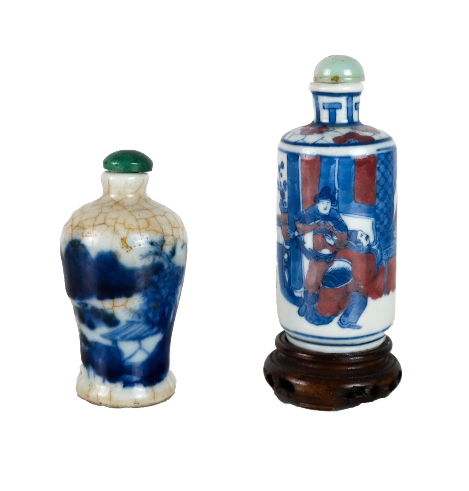 Two Chinese Porcelain Snuff Bottles (1 of 11)