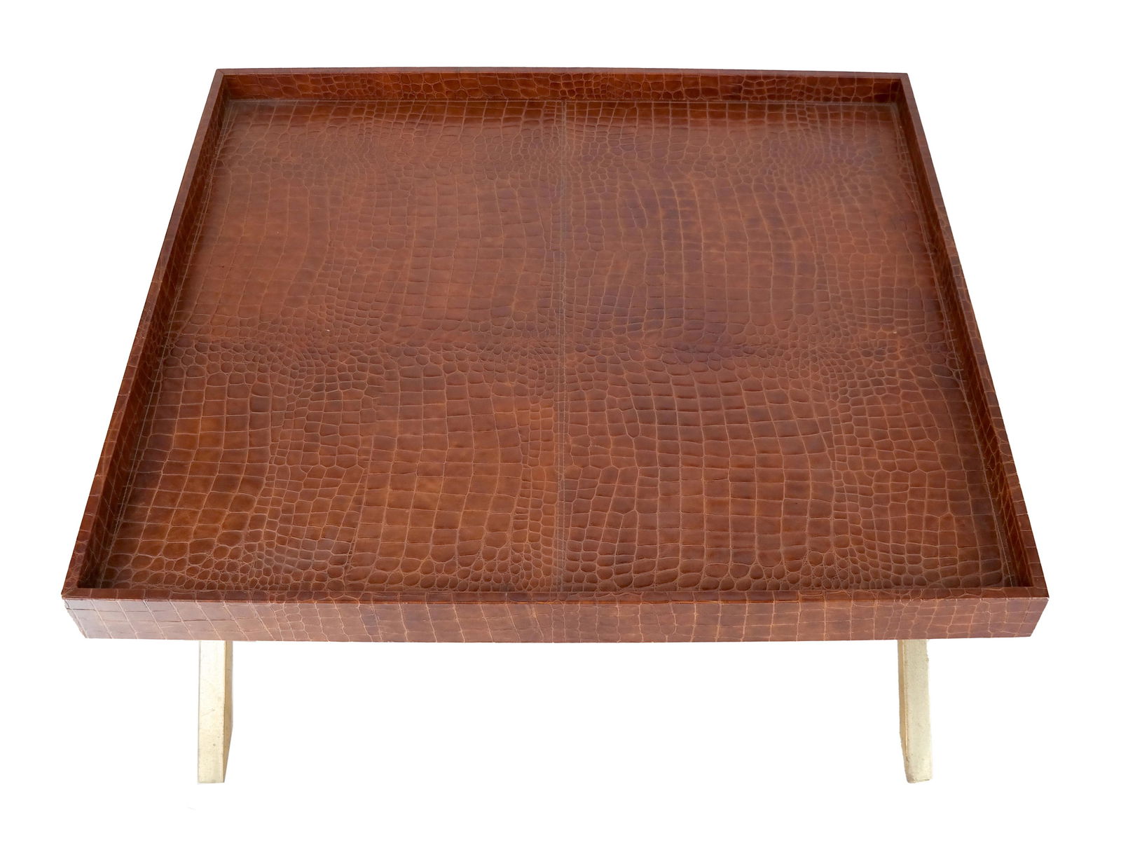 Ralph Lauren Faux Alligator Coffee Table (1 of 9)