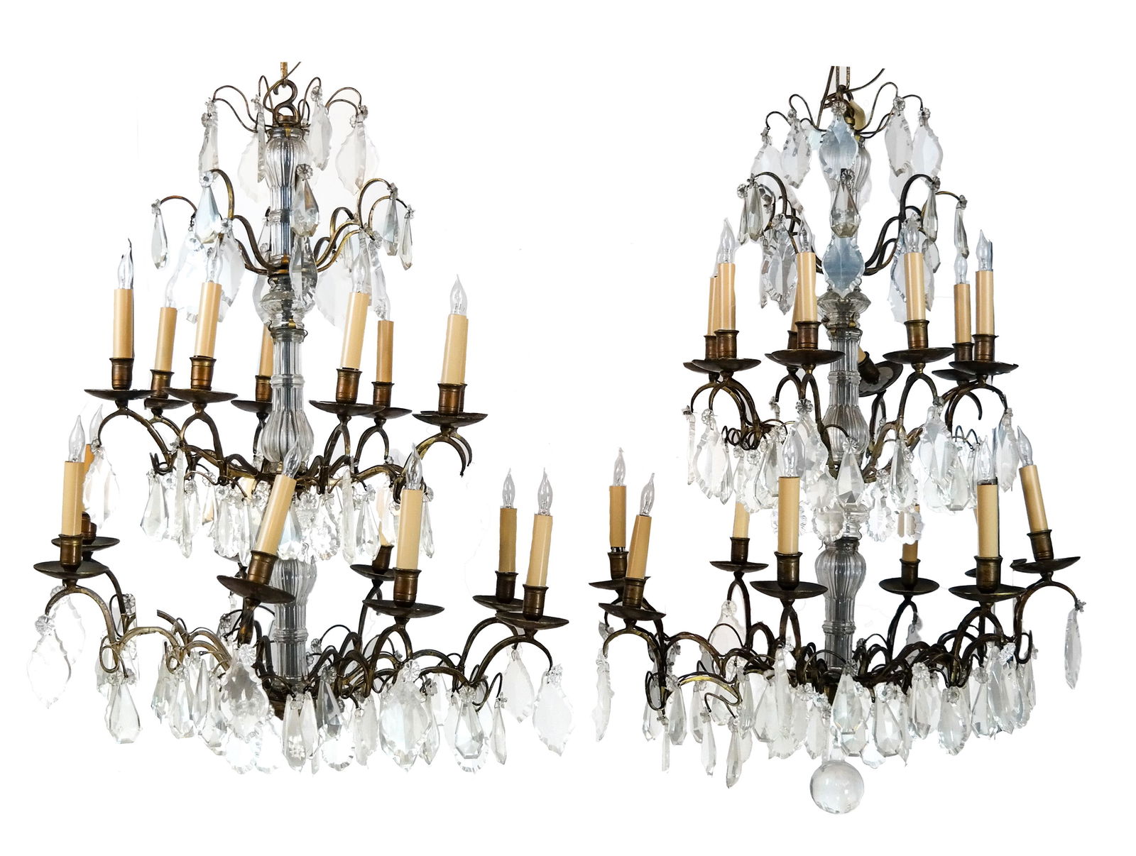 Pair French 16-Light Fixtures (1 of 13)