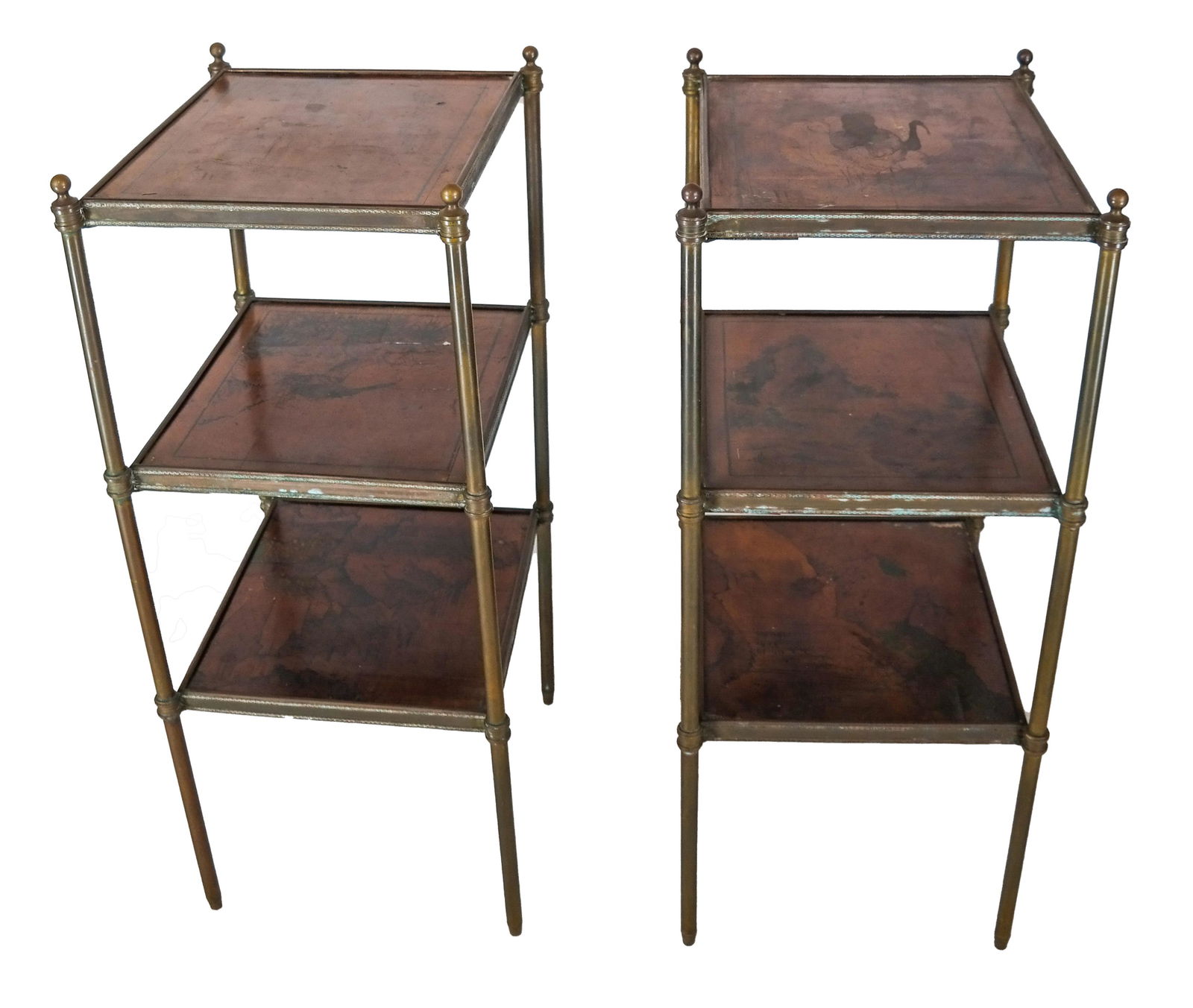 Pair Jansen Manner Japanned Stands (1 of 8)