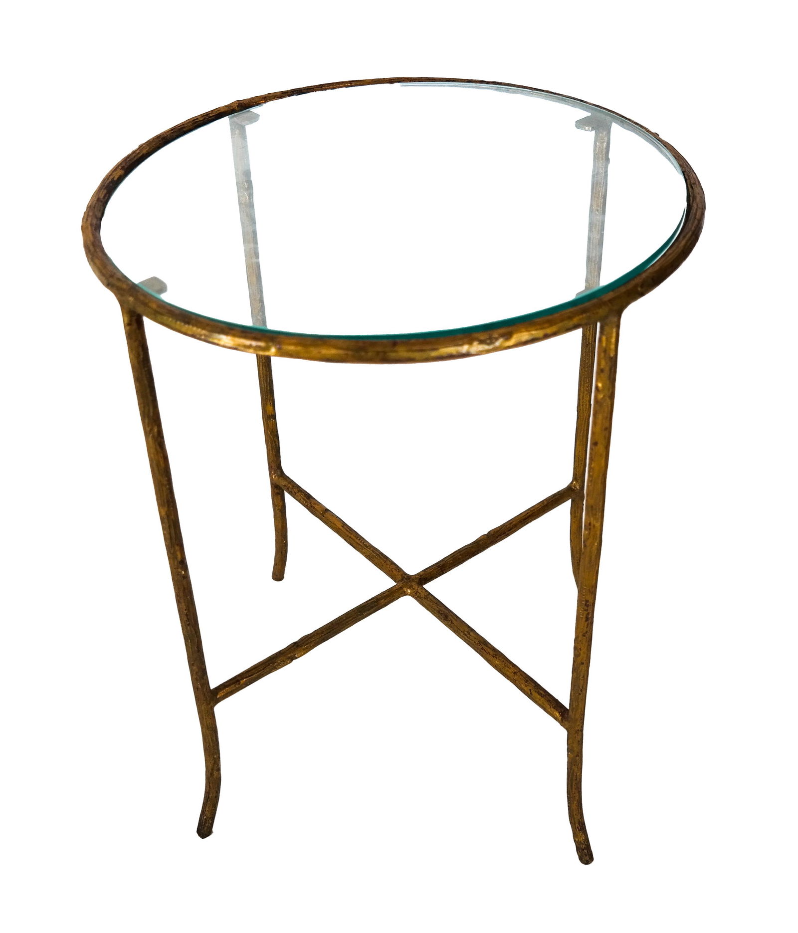 Bagues-Style Petite Gilt Bronze Table (1 of 5)
