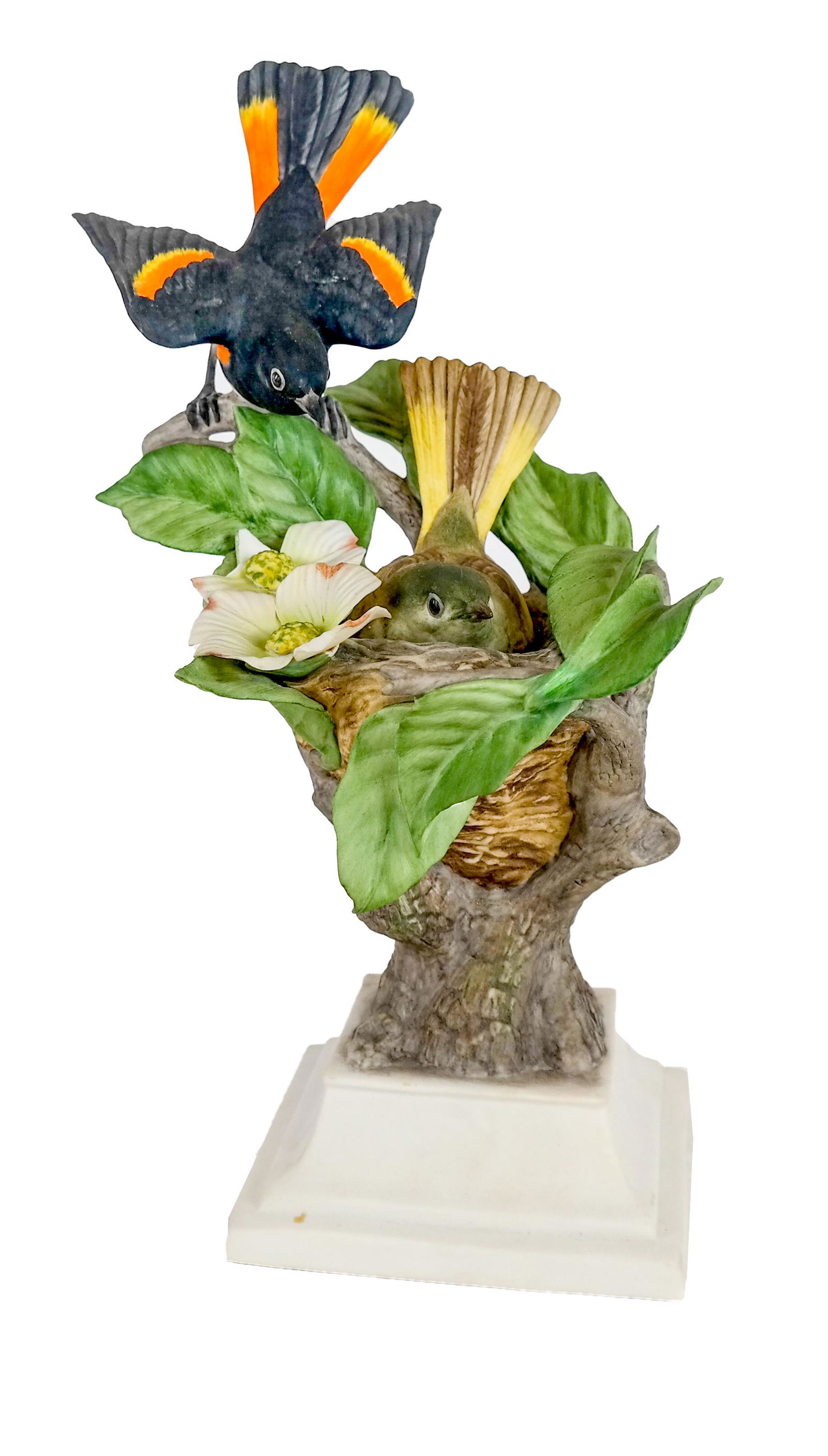 Edward M. BOEHM: American Redstarts - #447 (1 of 8)