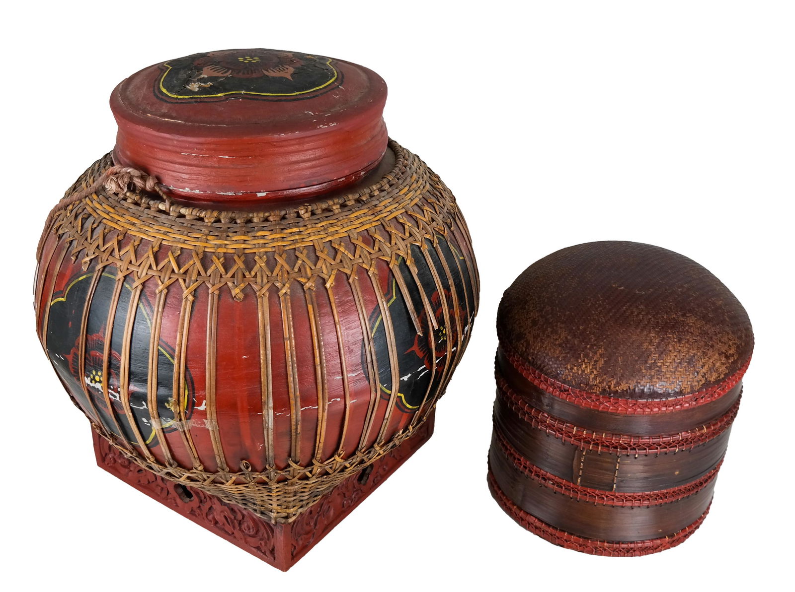 Two Antique Chinese Baskets (1 of 7)