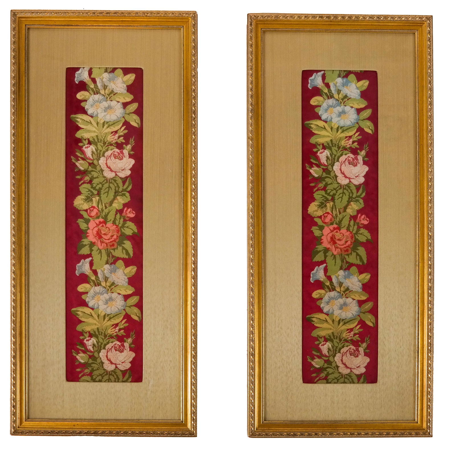 Two Framed Needlepoint Panels (1 of 5)