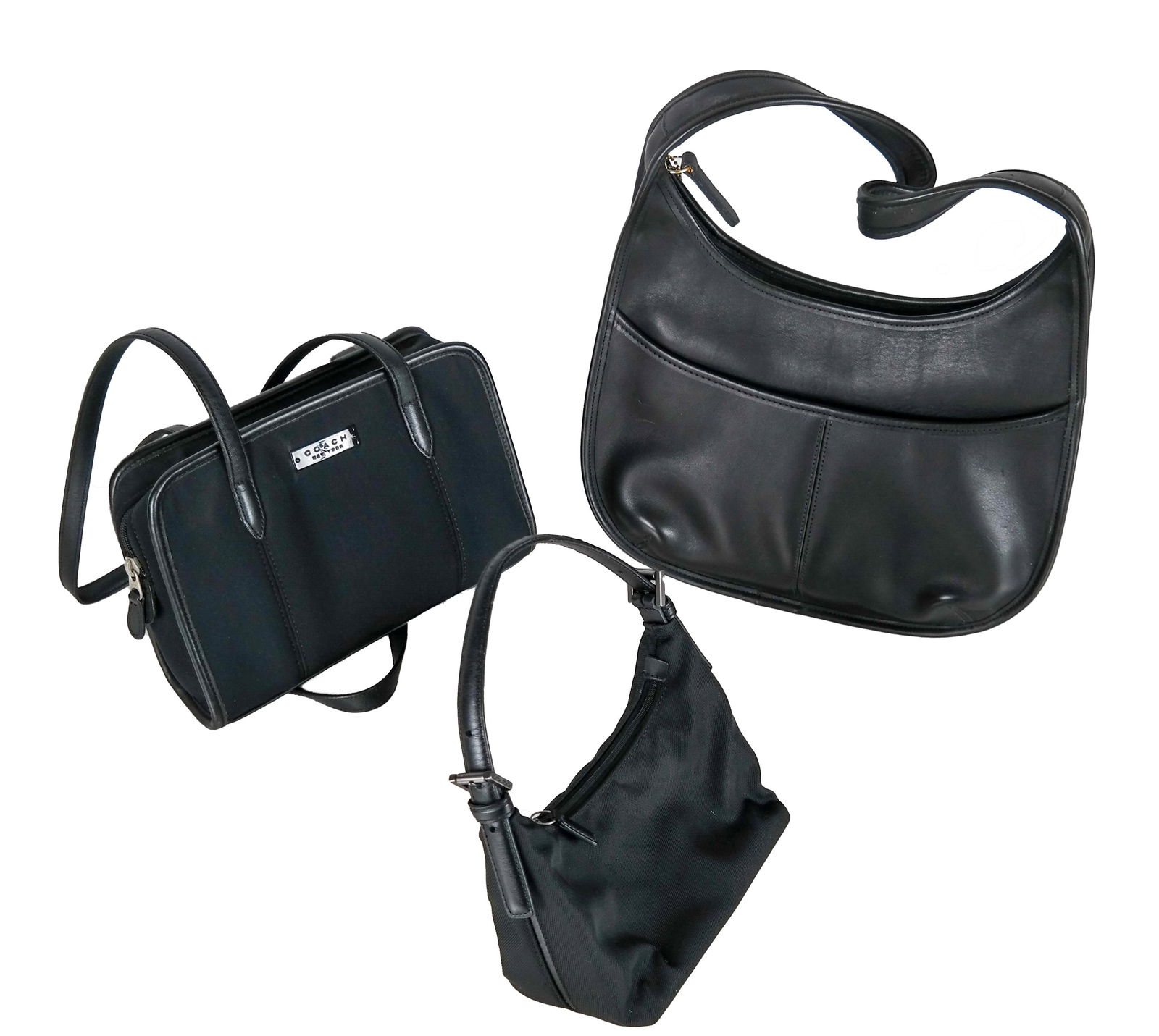Three Black COACH Pocketbooks (1 of 9)
