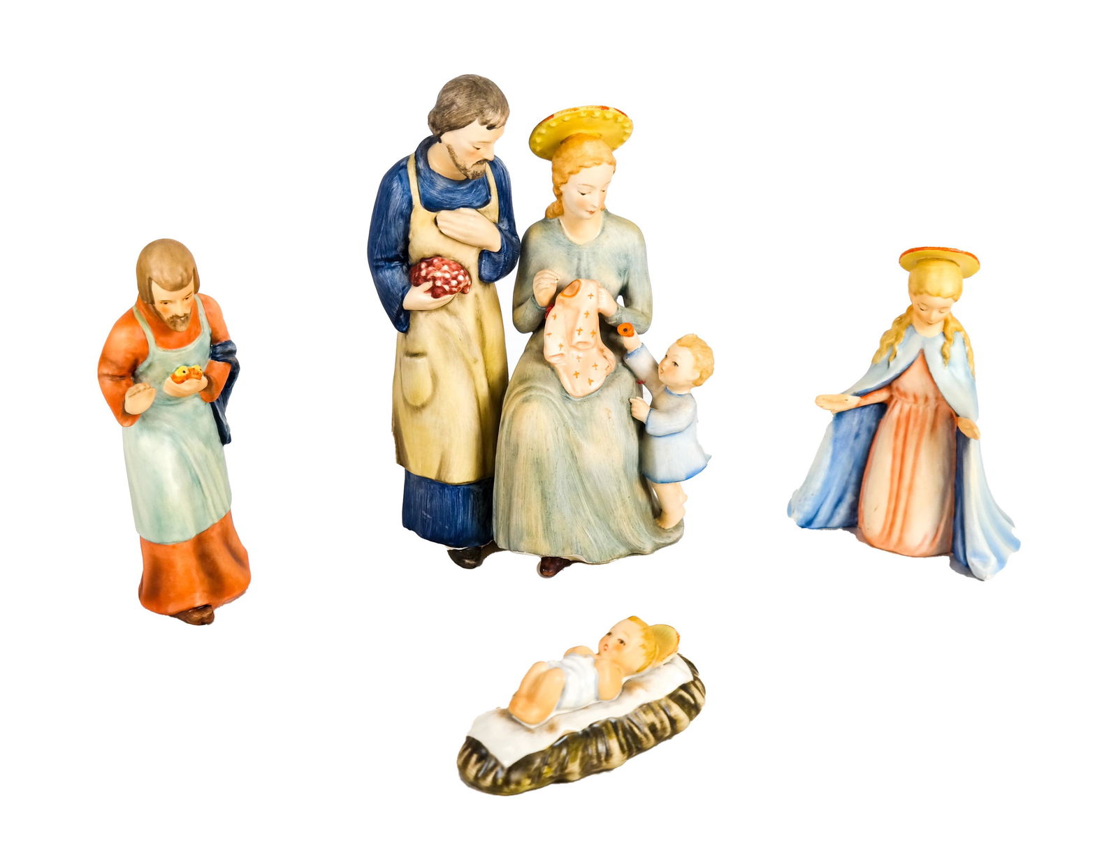 4-Pc. Hummel Porcelain Nativity Group (1 of 12)