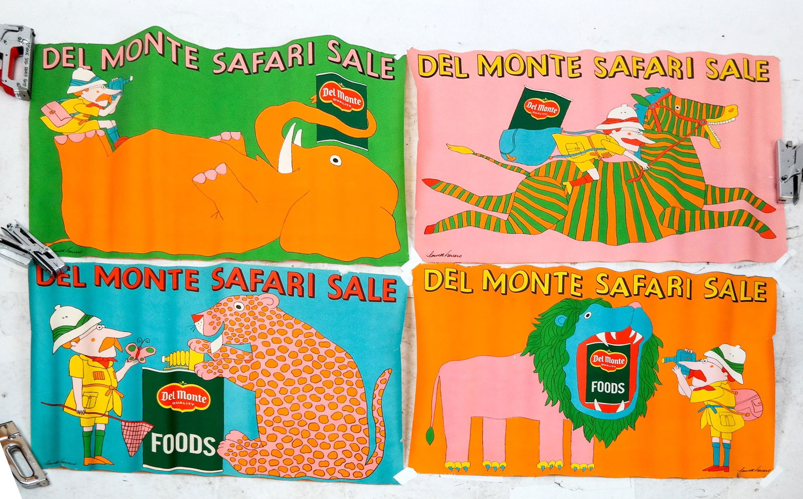 Lowell Herrero: 4 "Del Monte Safari" Posters (1 of 4)