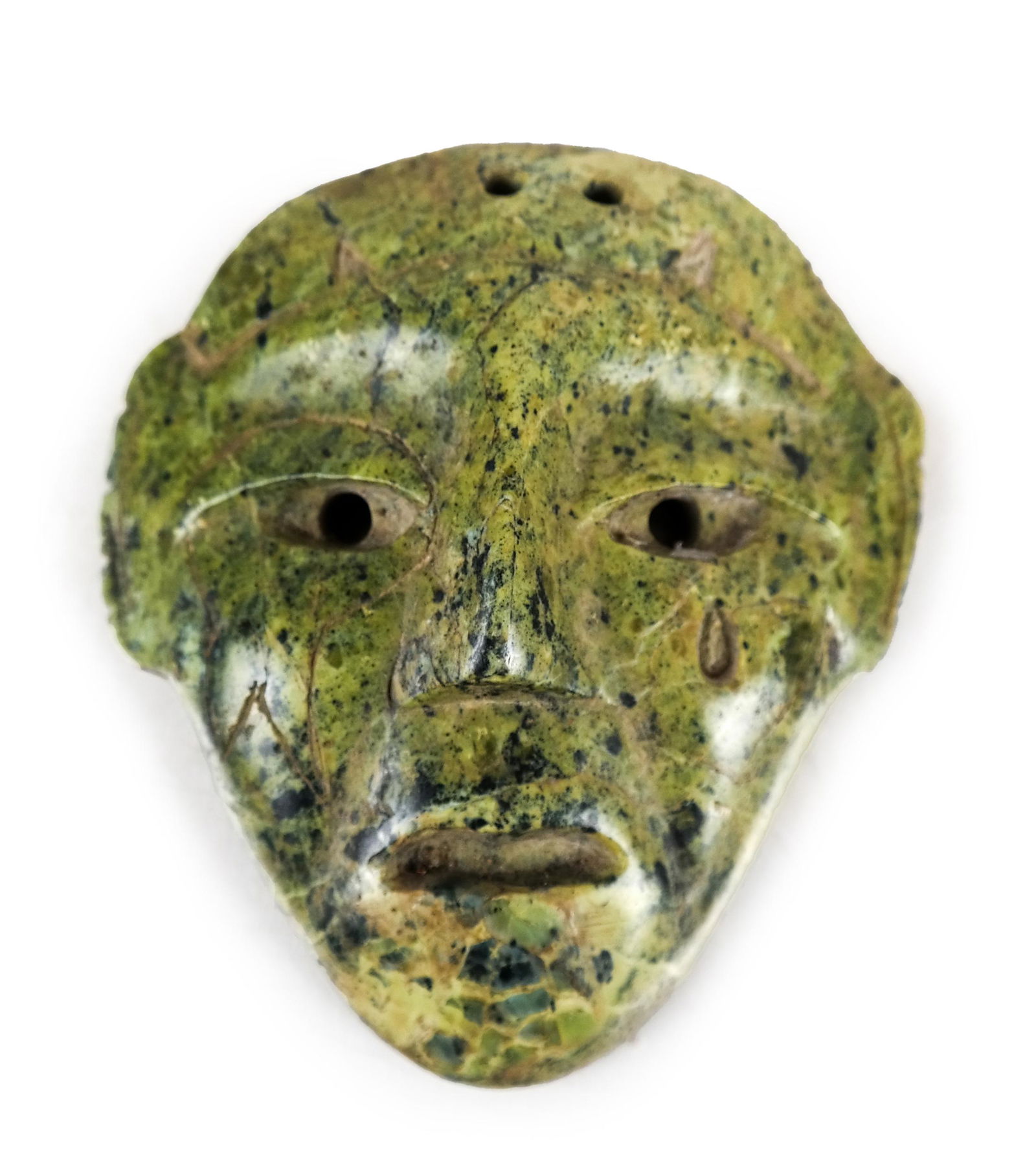 Guerrero Mezcala Greenstone Maskette (1 of 8)