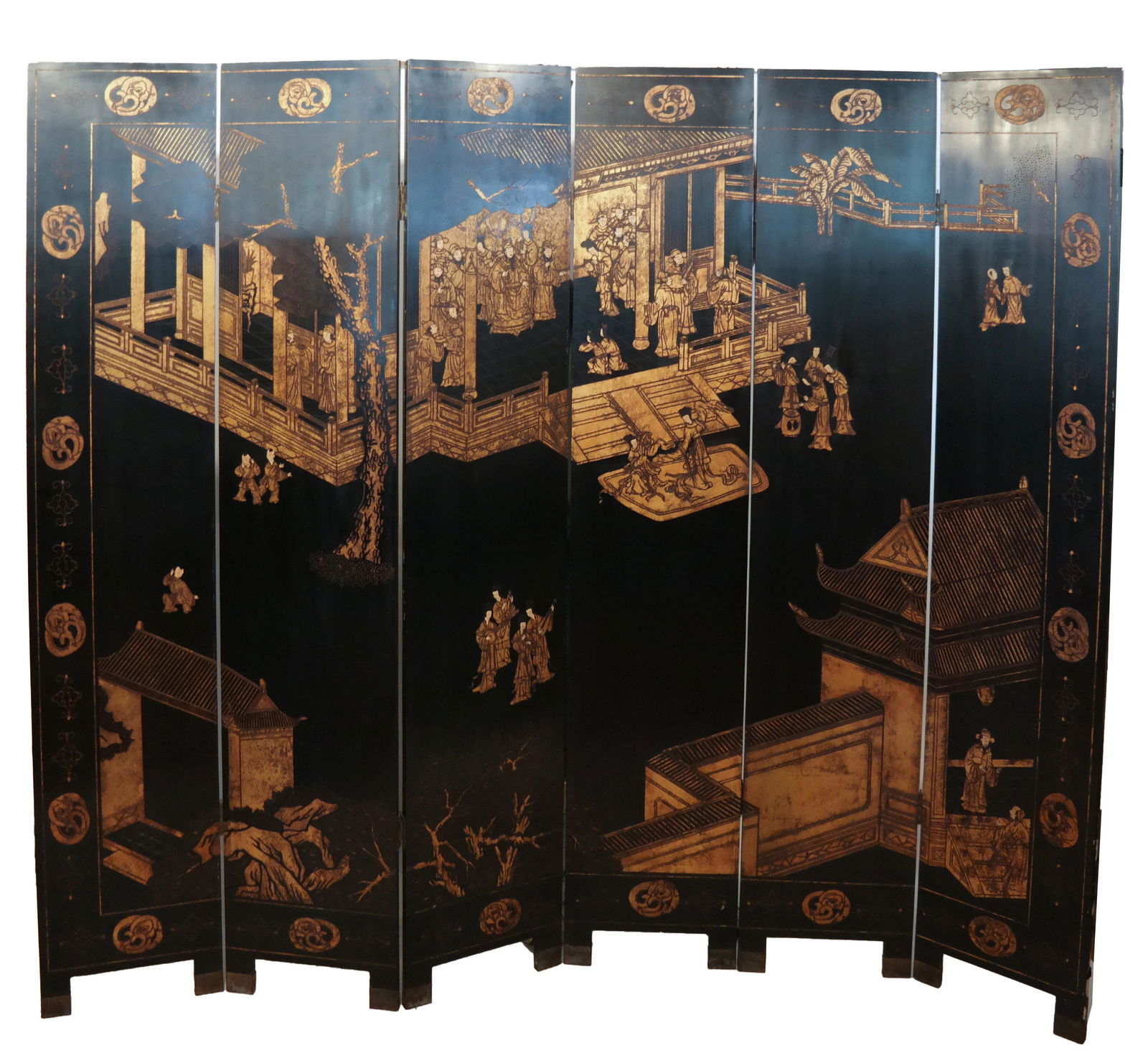 Six-Fold Japanese Floor Screen (1 of 11)