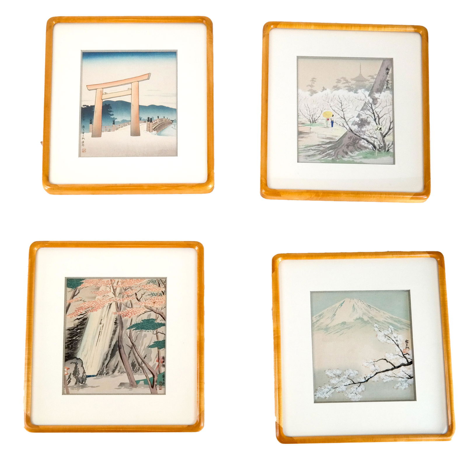 Four Chinese Color Prints (1 of 6)