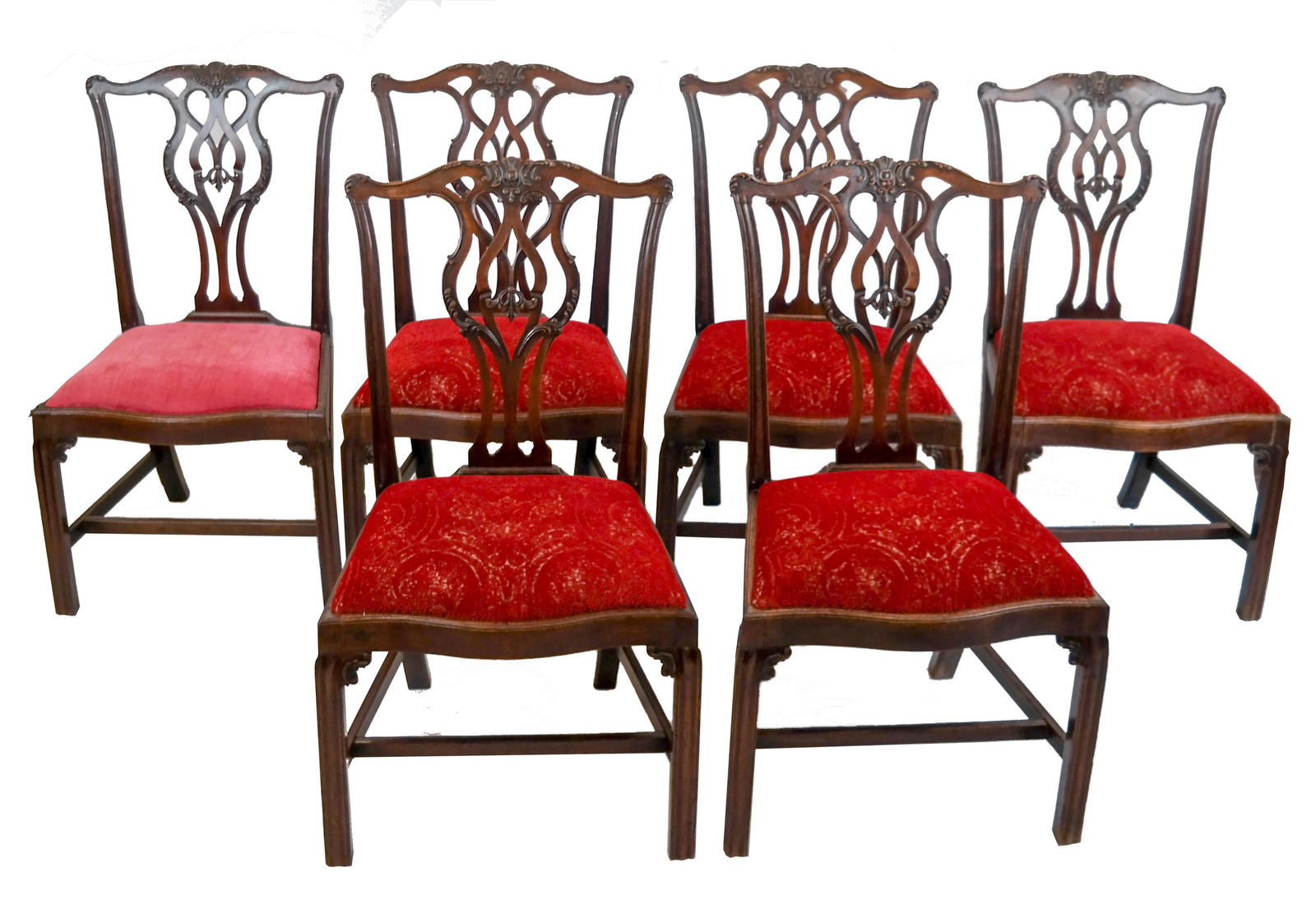 Set of 6 George III Mahogany Dining Chairs (1 of 7)